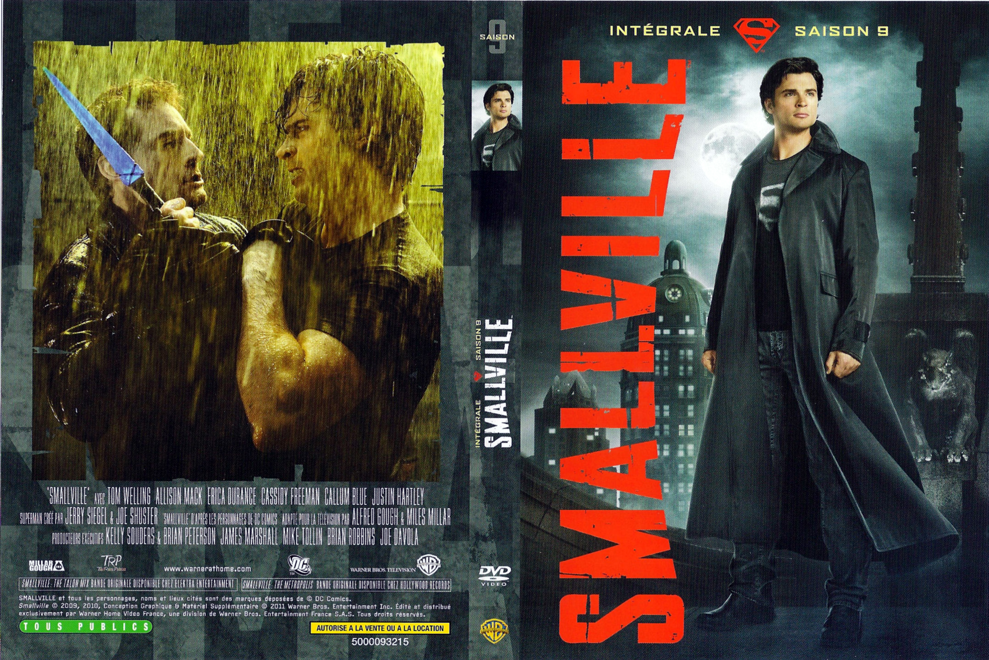Jaquette DVD Smallville saison 9 COFFRET v2