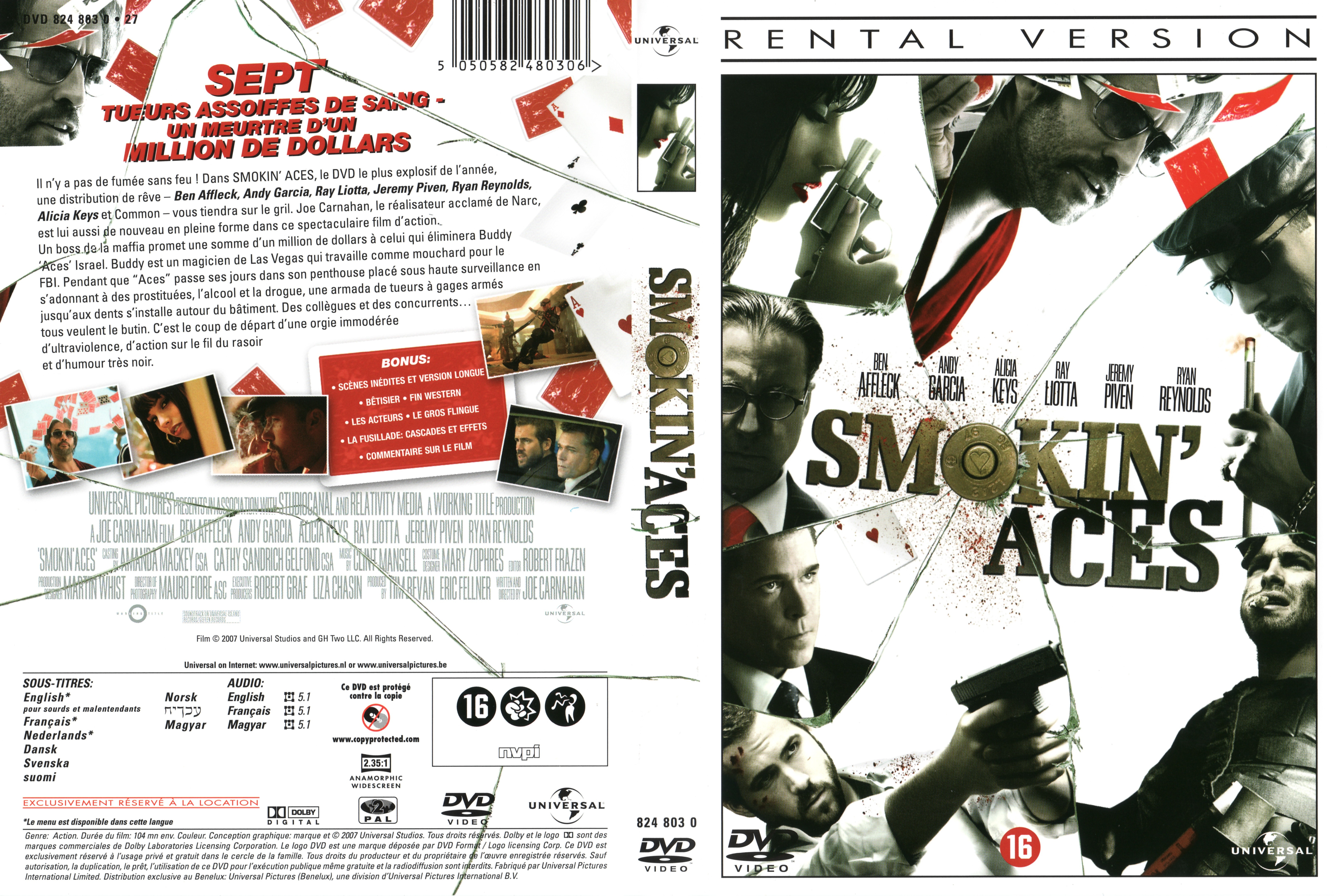 Jaquette DVD Smokin aces