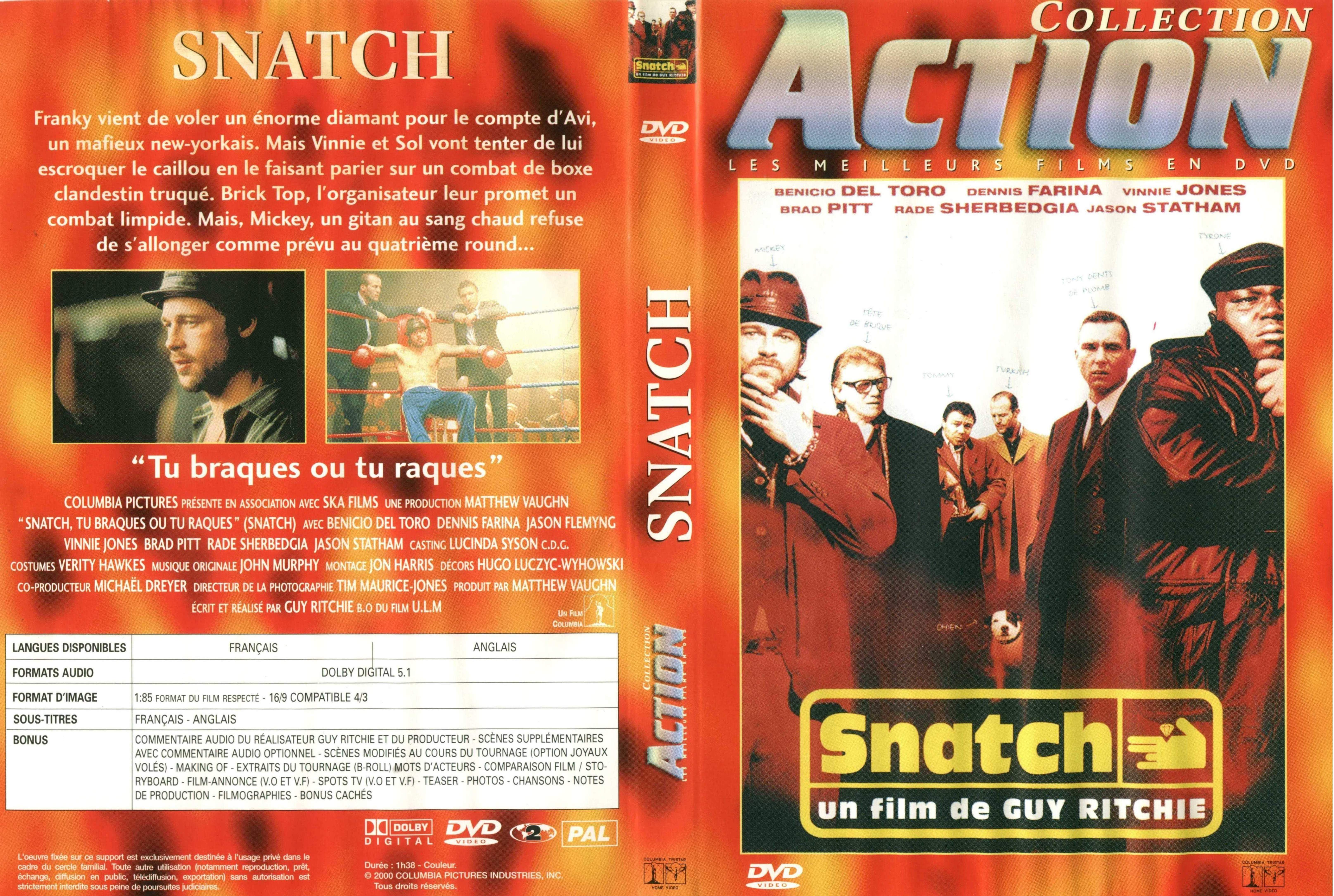 Jaquette DVD Snatch