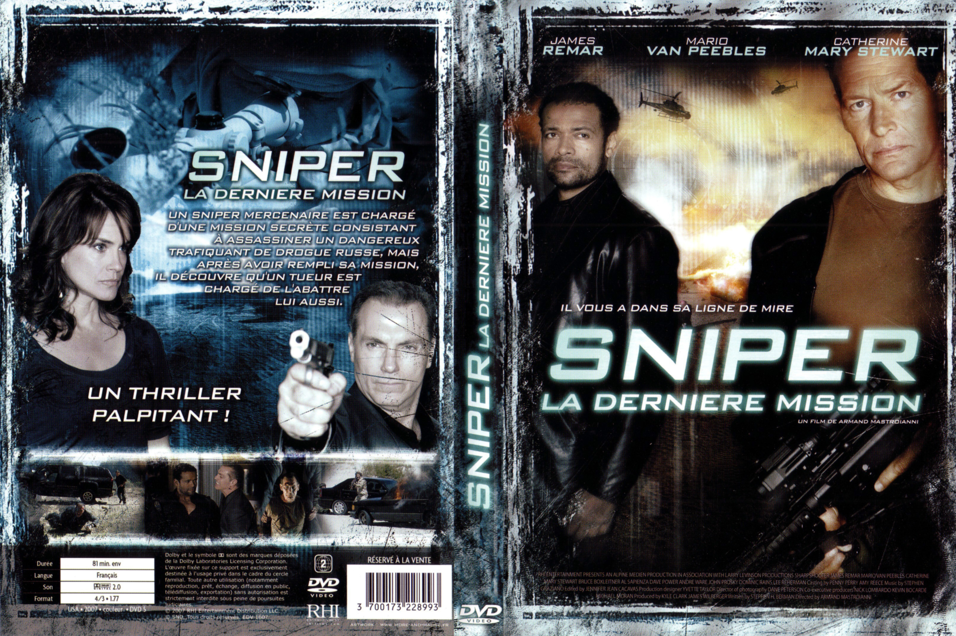 Jaquette DVD Sniper - La dernire mission