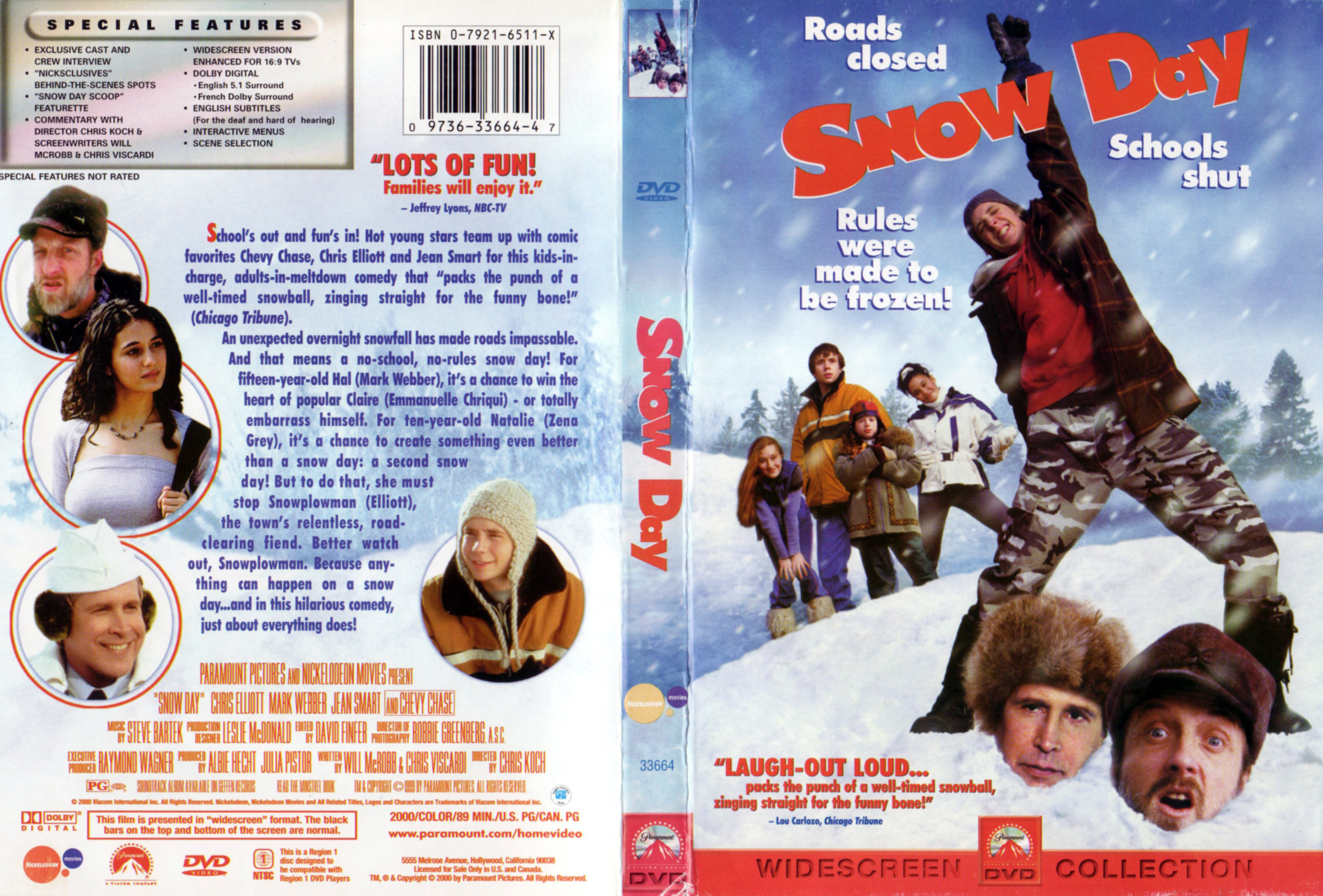 Jaquette DVD Snow day