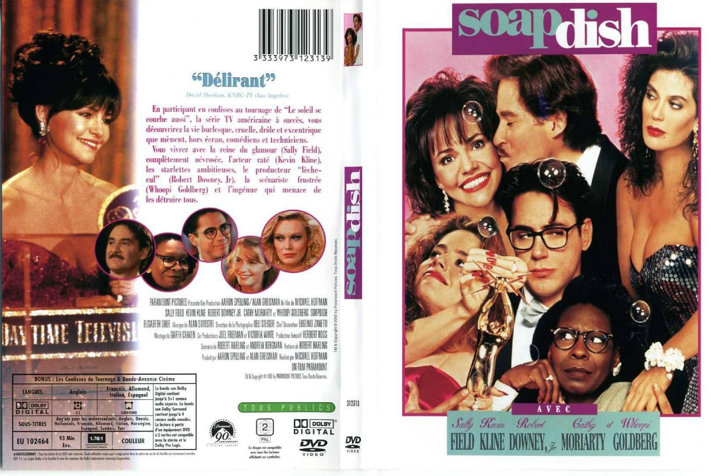 Jaquette DVD Soapdish - SLIM