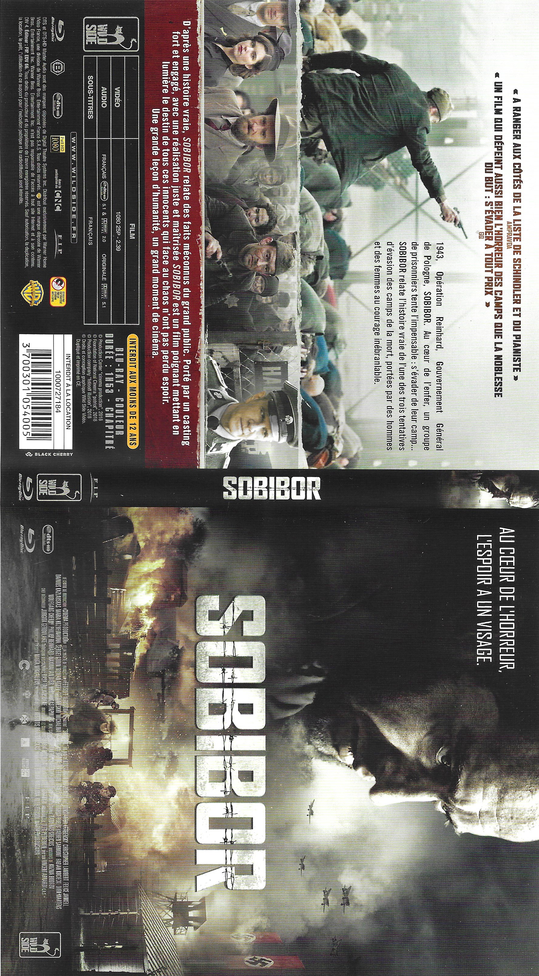Jaquette DVD Sobibor (BLU-RAY)