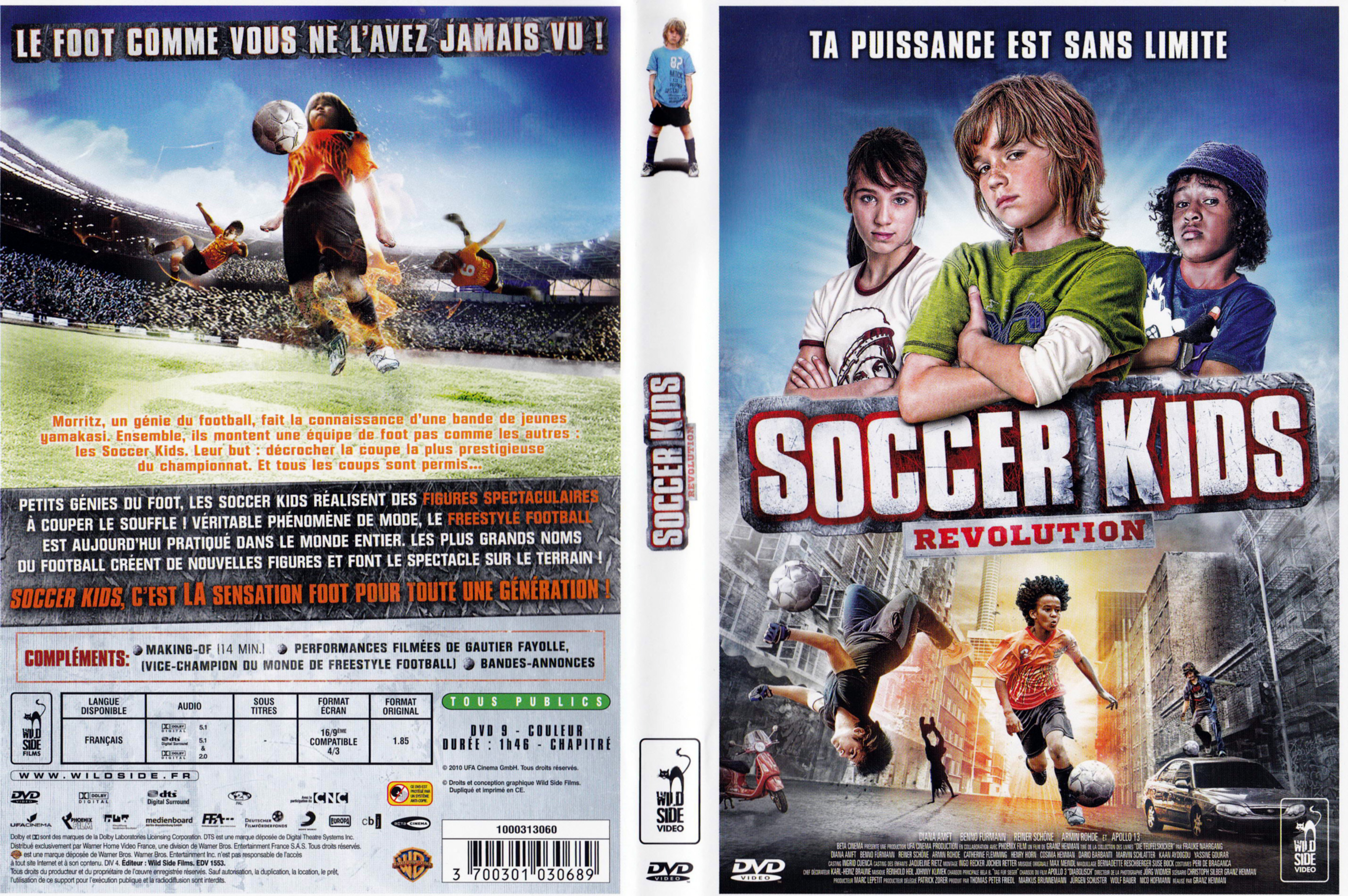 Jaquette DVD Soccer Kids Revolution