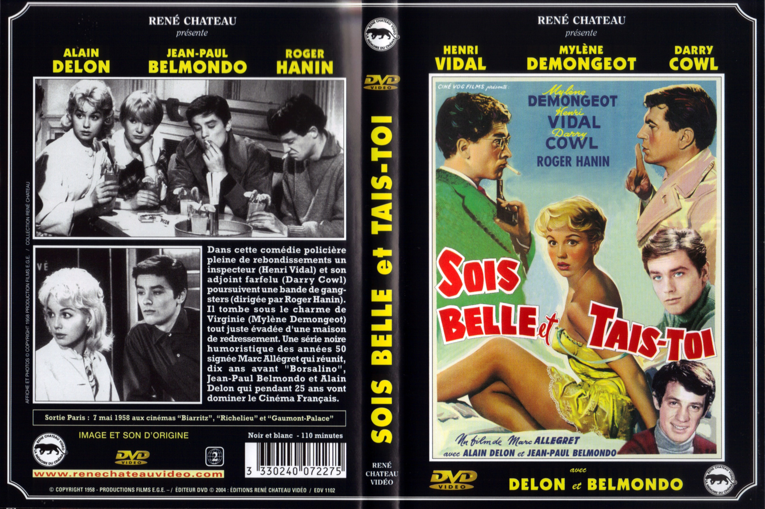 Jaquette DVD Sois belle et tais-toi