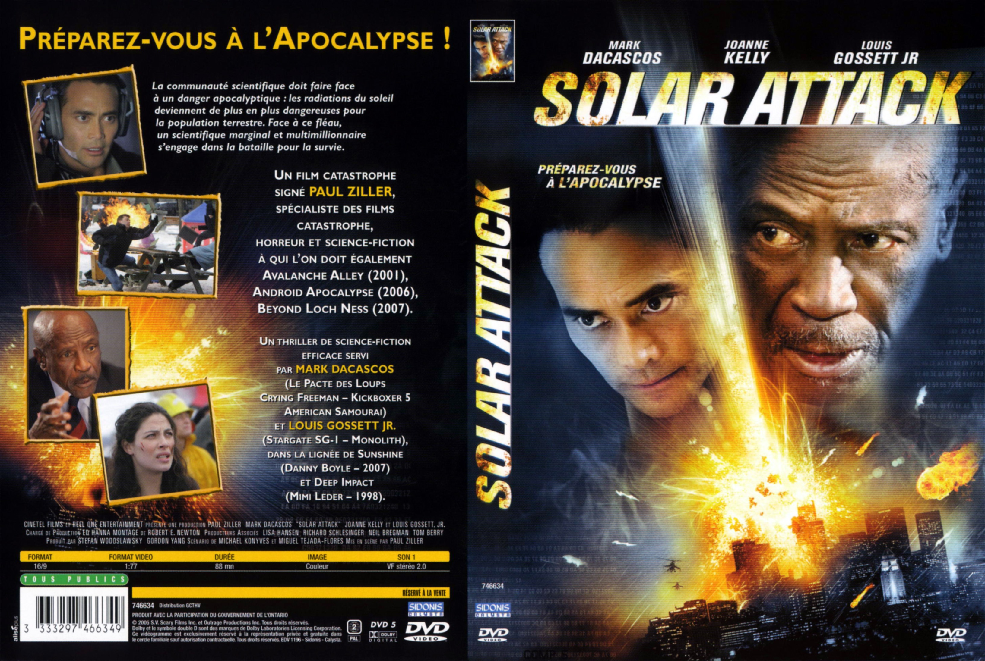 Jaquette DVD Solar attack