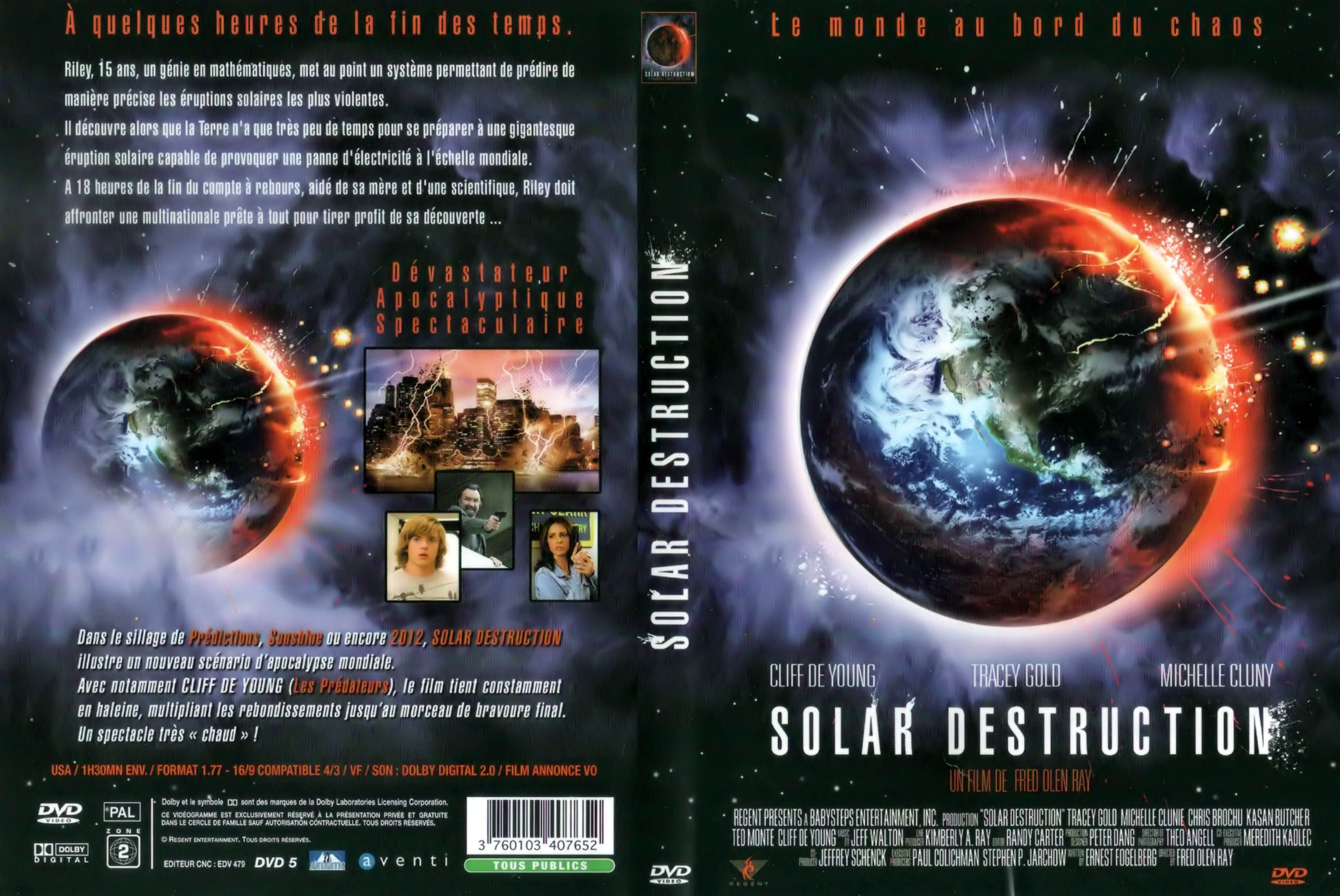 Jaquette DVD Solar destruction