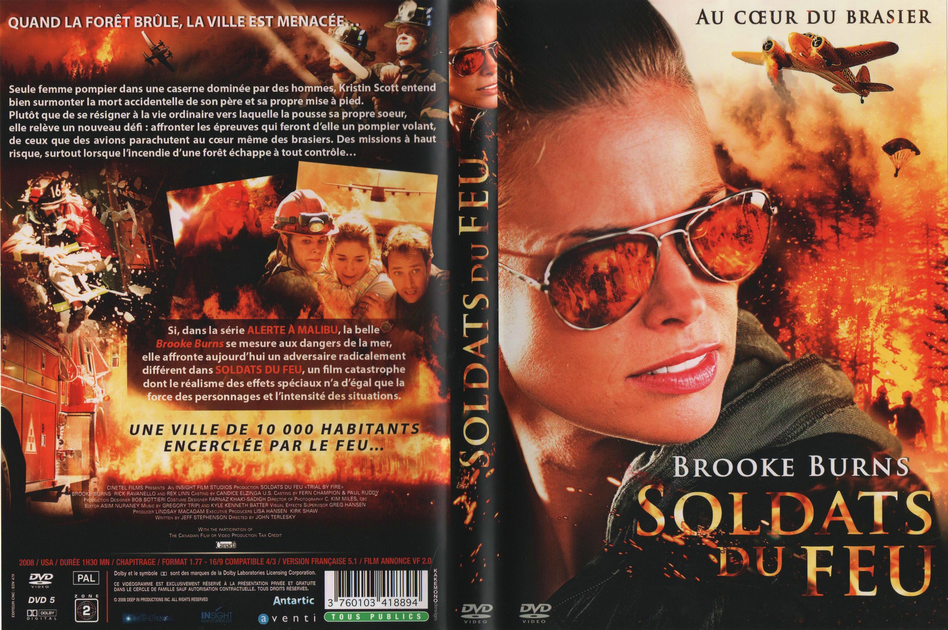 Jaquette DVD Soldats du feu