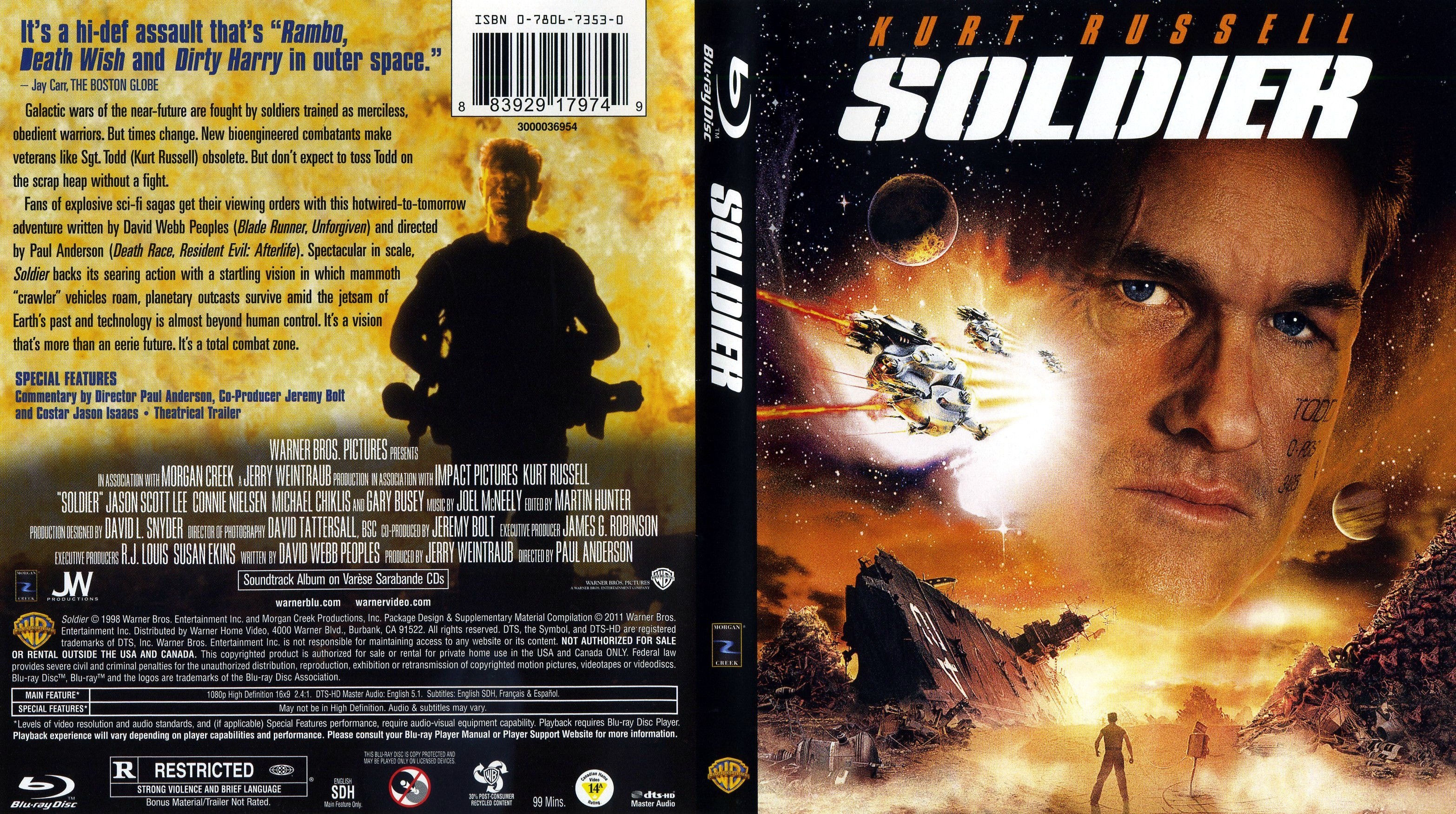 Jaquette DVD Soldier Zone 1 (BLU-RAY)