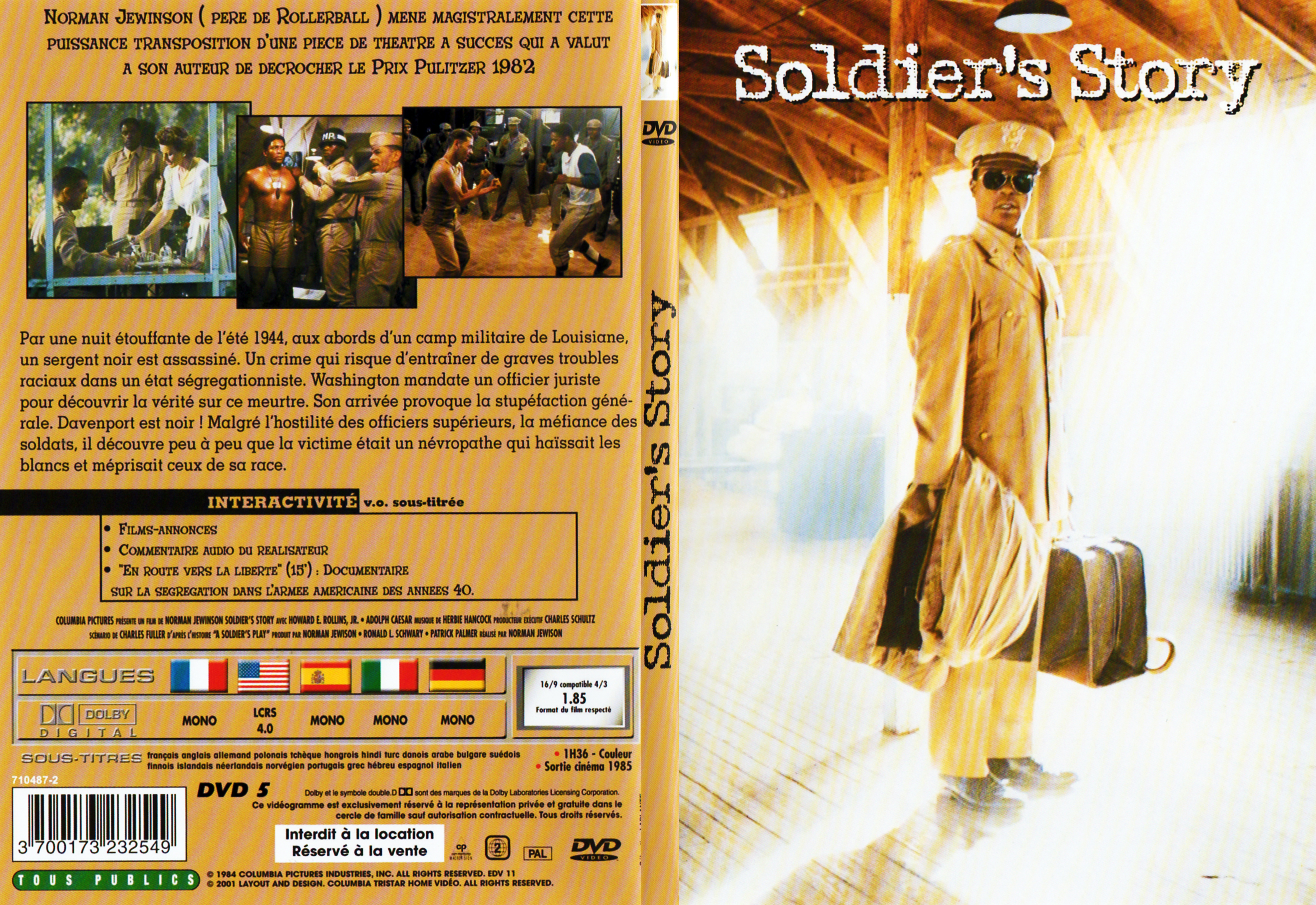 Jaquette DVD Soldier