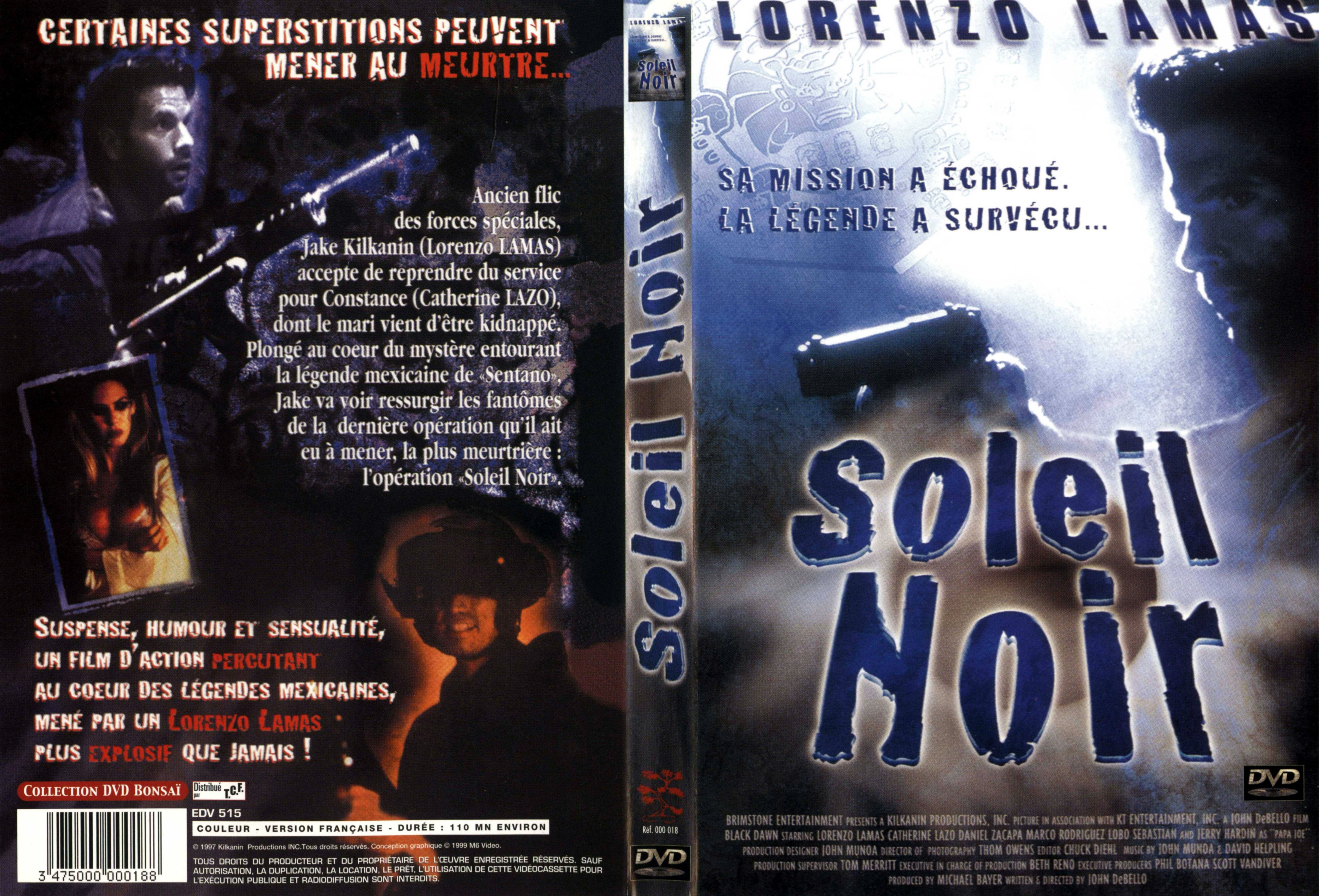 Jaquette DVD Soleil noir