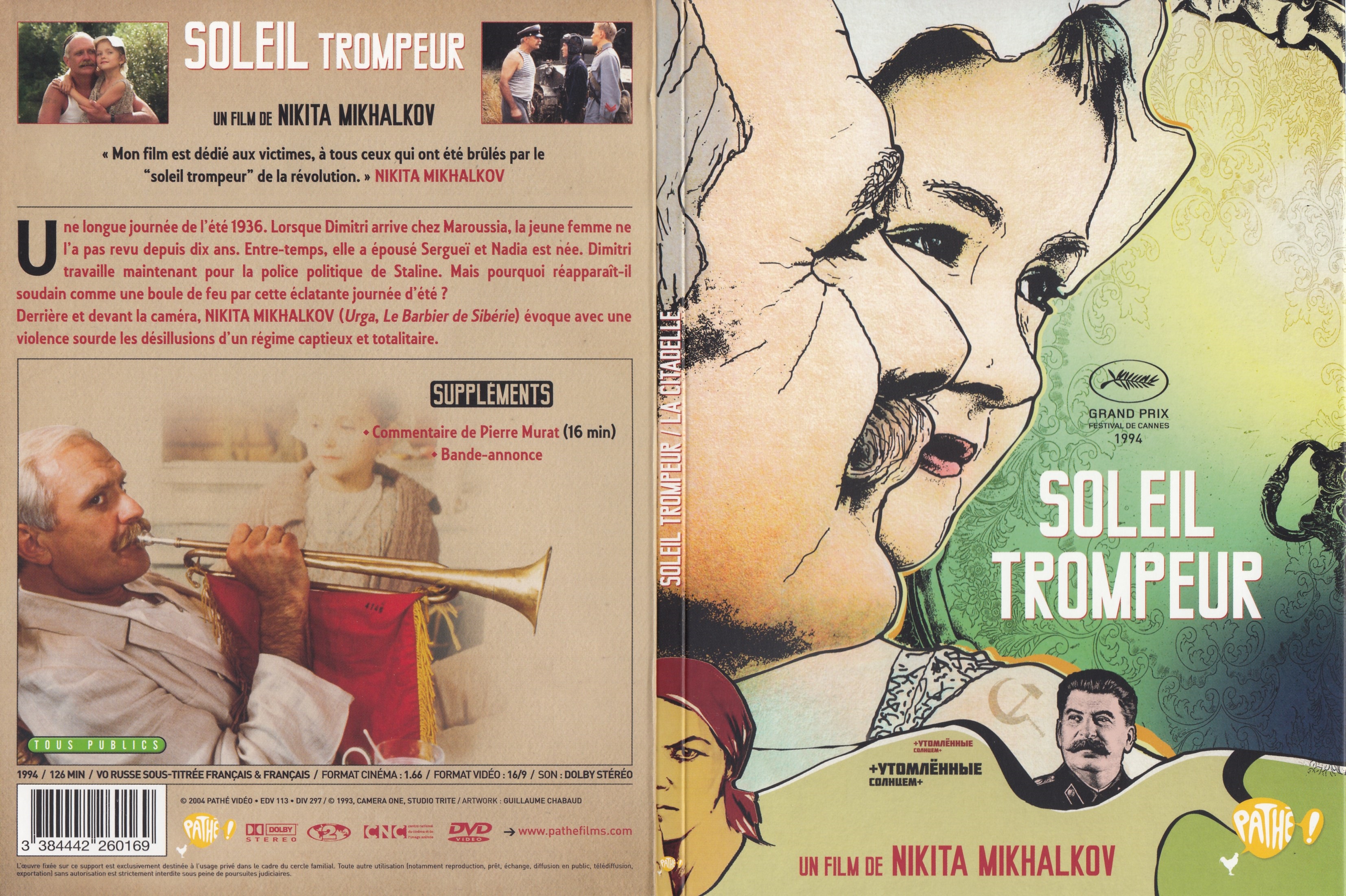 Jaquette DVD Soleil trompeur