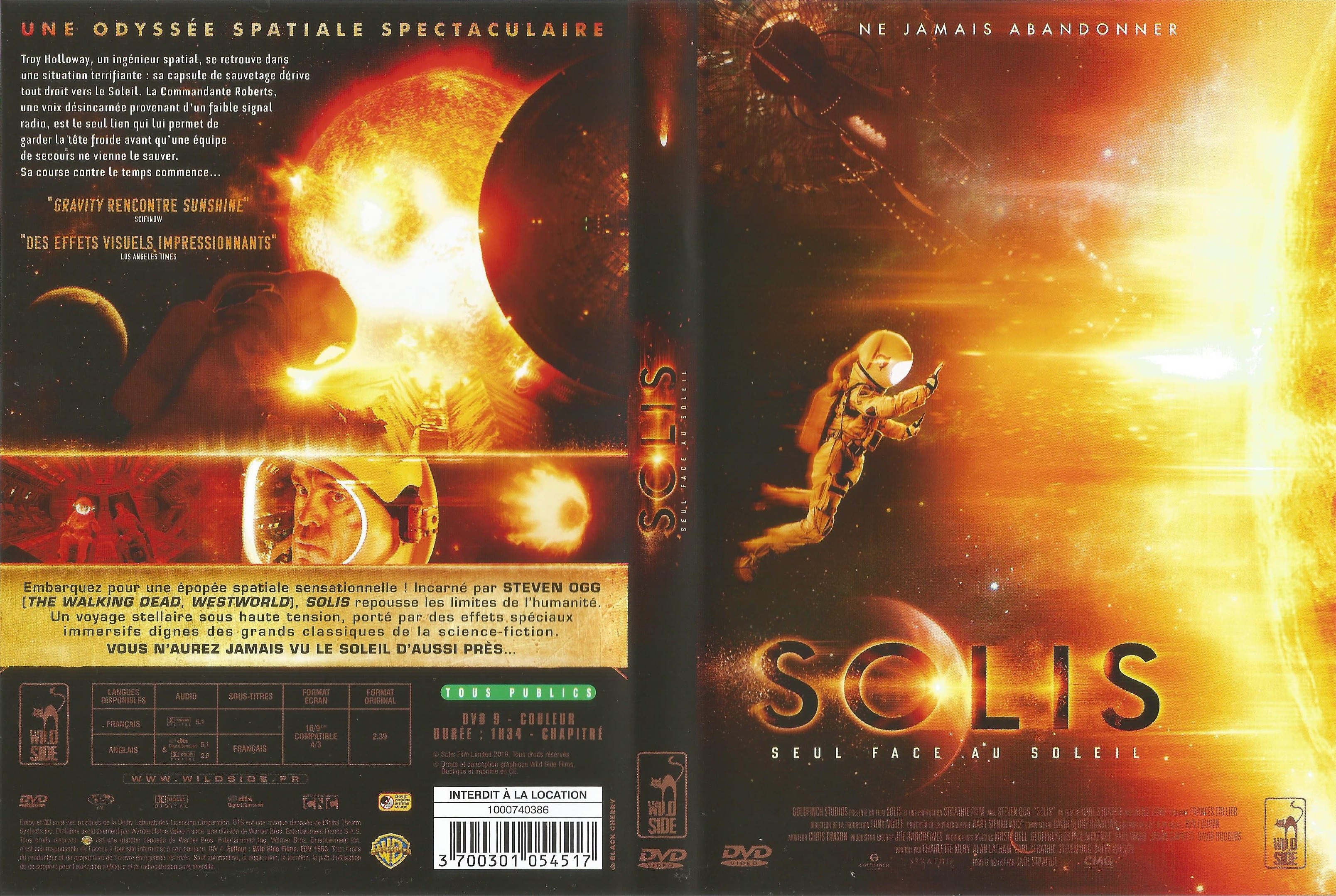 Jaquette DVD Solis