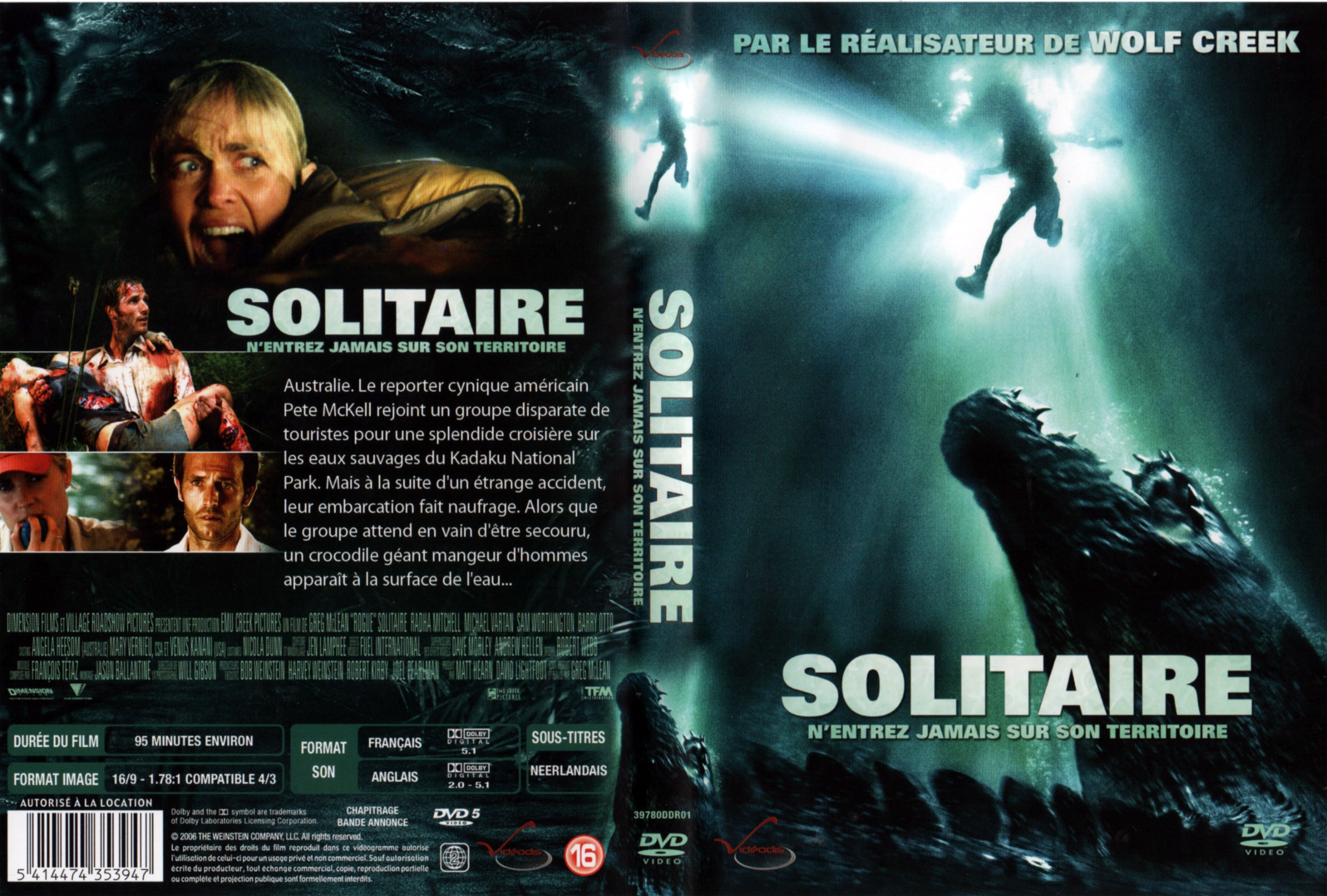 Jaquette DVD Solitaire