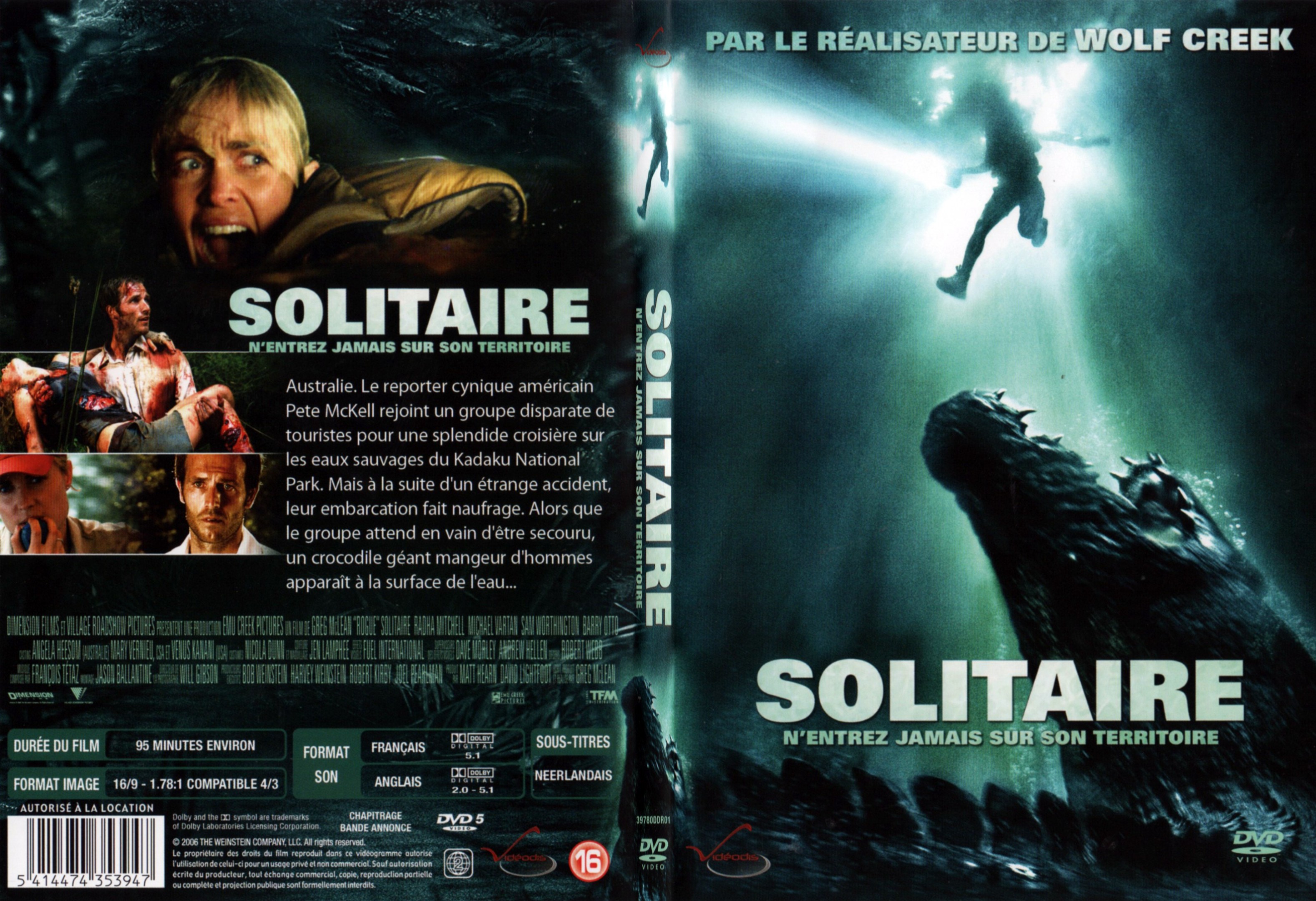 Jaquette DVD Solitaire - SLIM