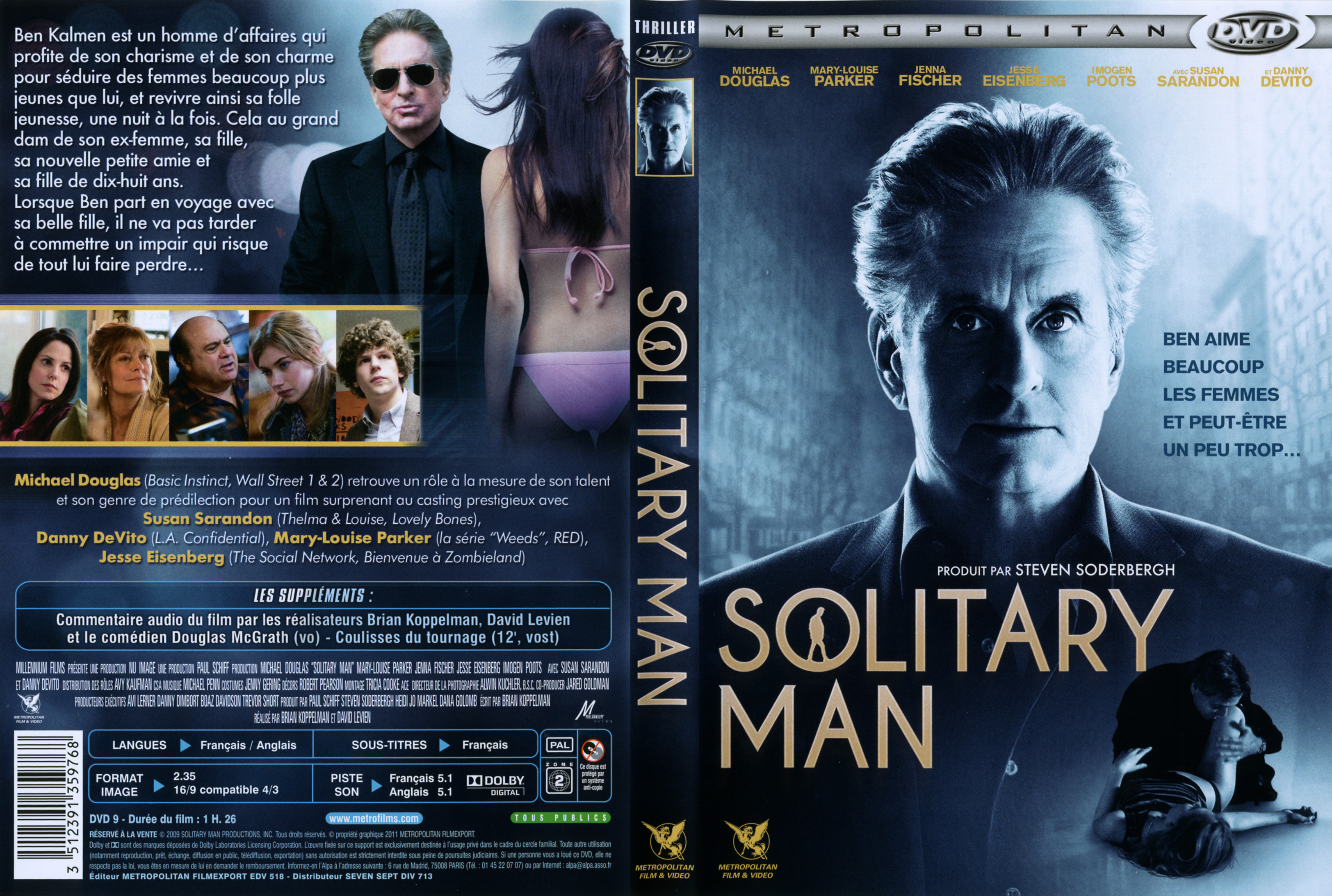 Jaquette DVD Solitary Man