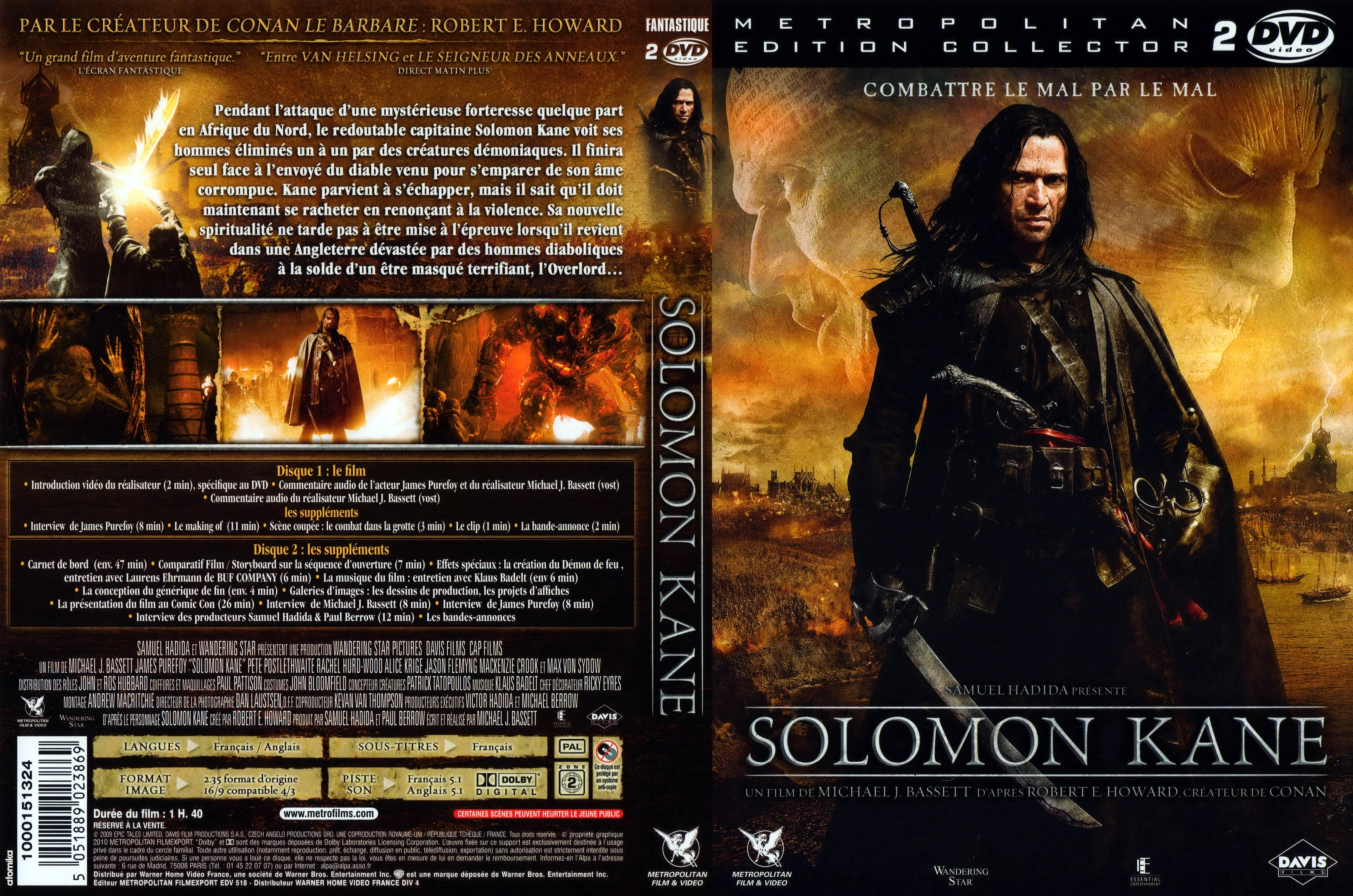 Jaquette DVD Solomon Kane