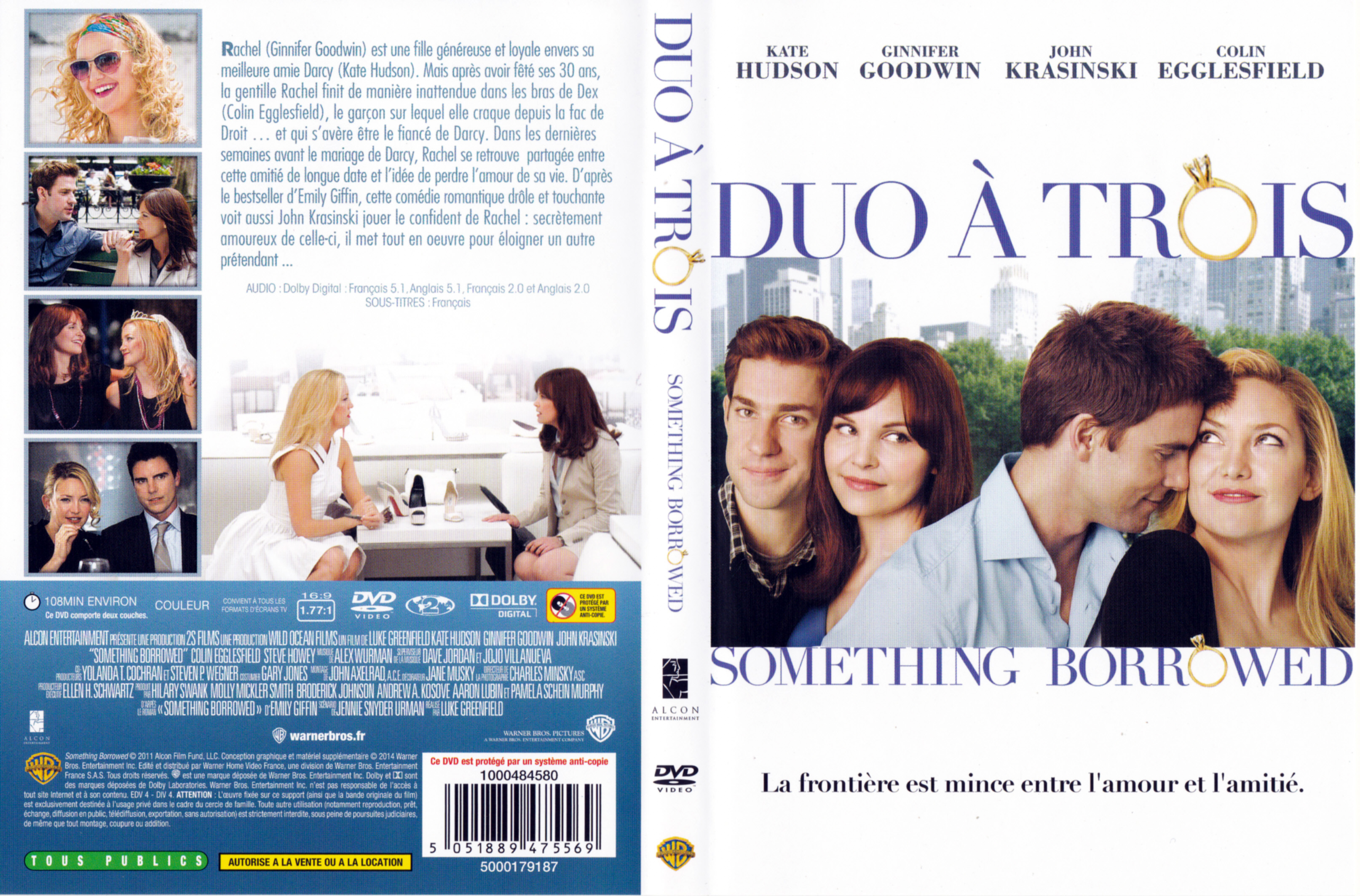 Jaquette DVD Something Borrowed - Duo  trois