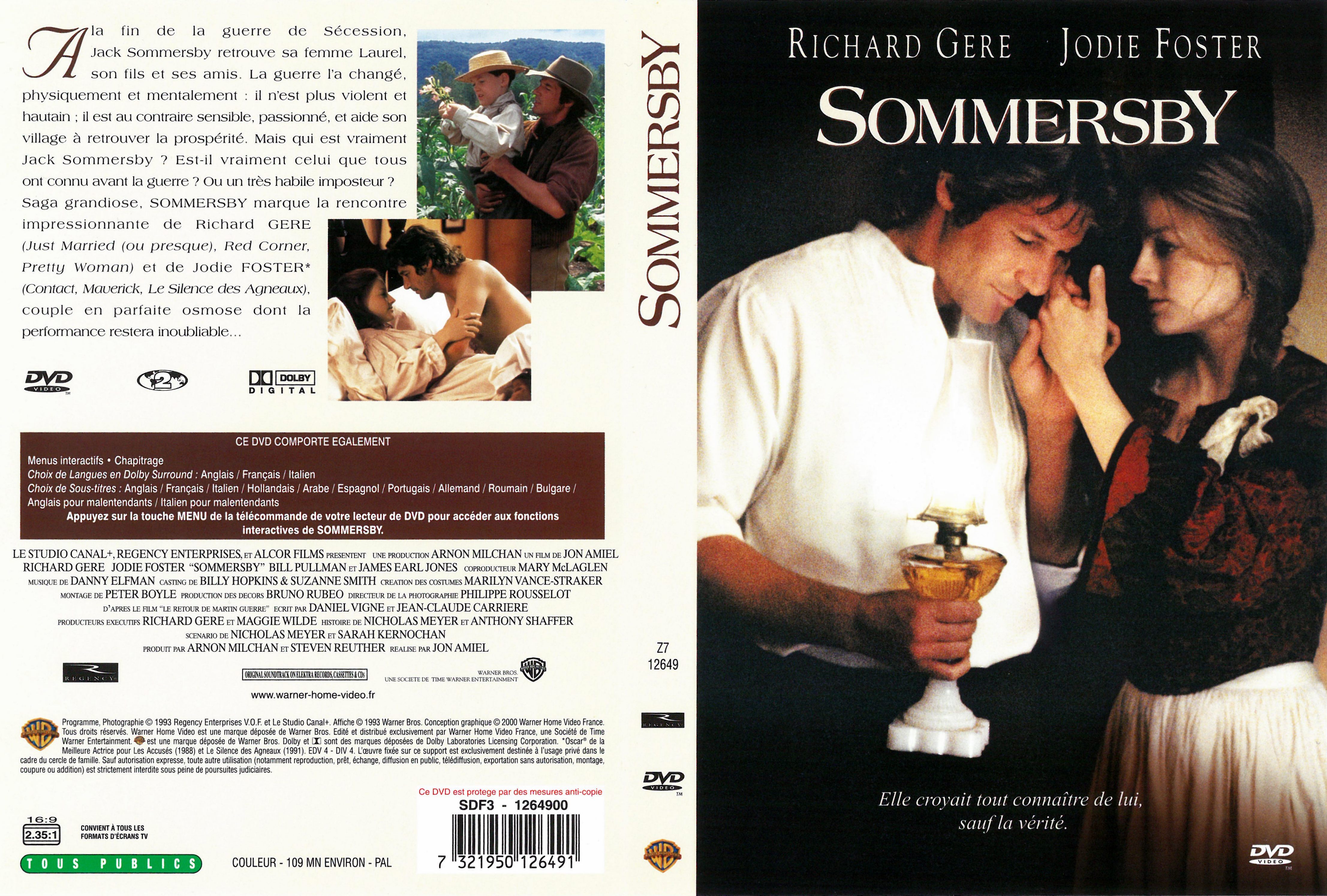 Jaquette DVD Sommersby v2