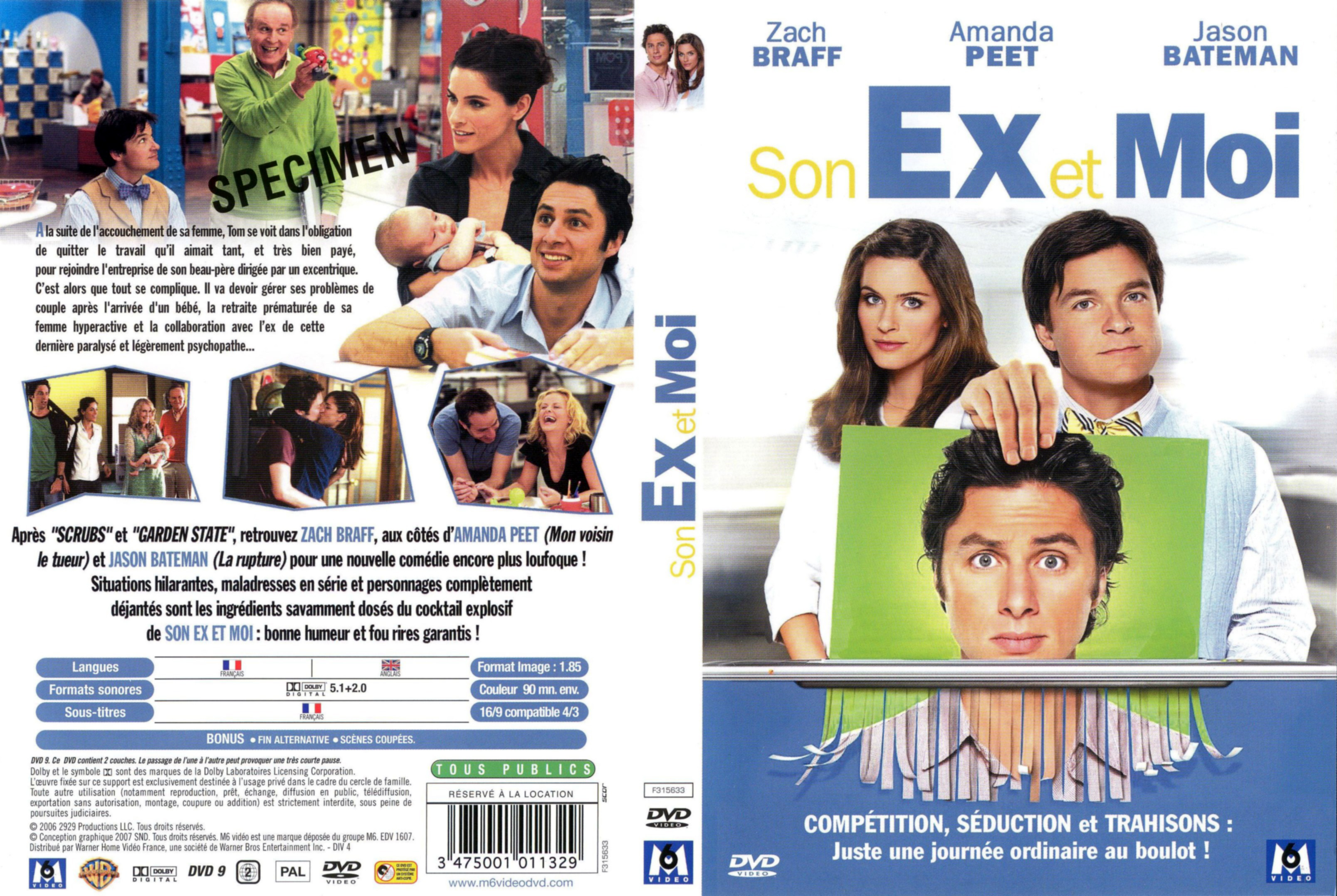 Jaquette DVD Son ex et moi