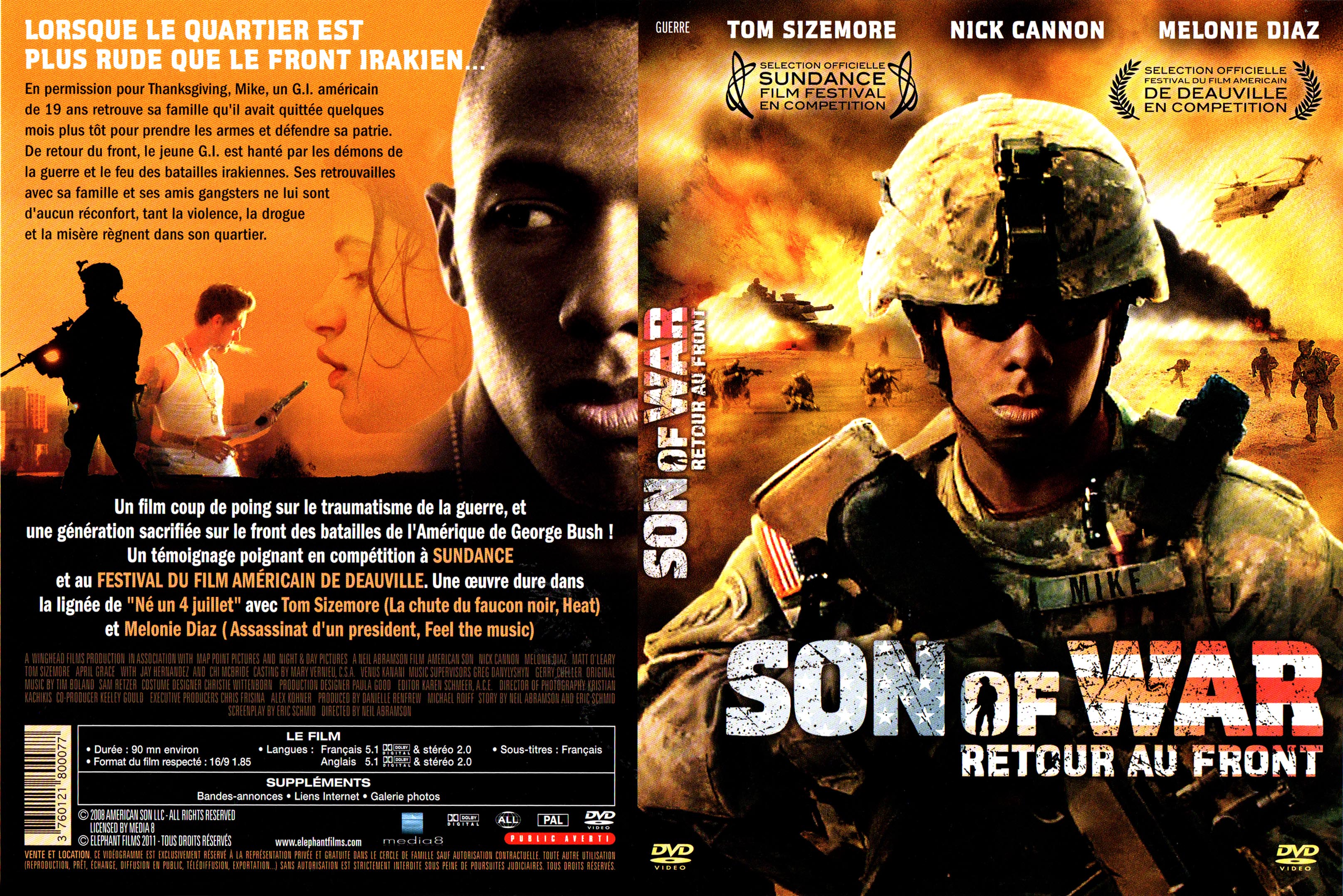 Jaquette DVD Son of War - Retour au front