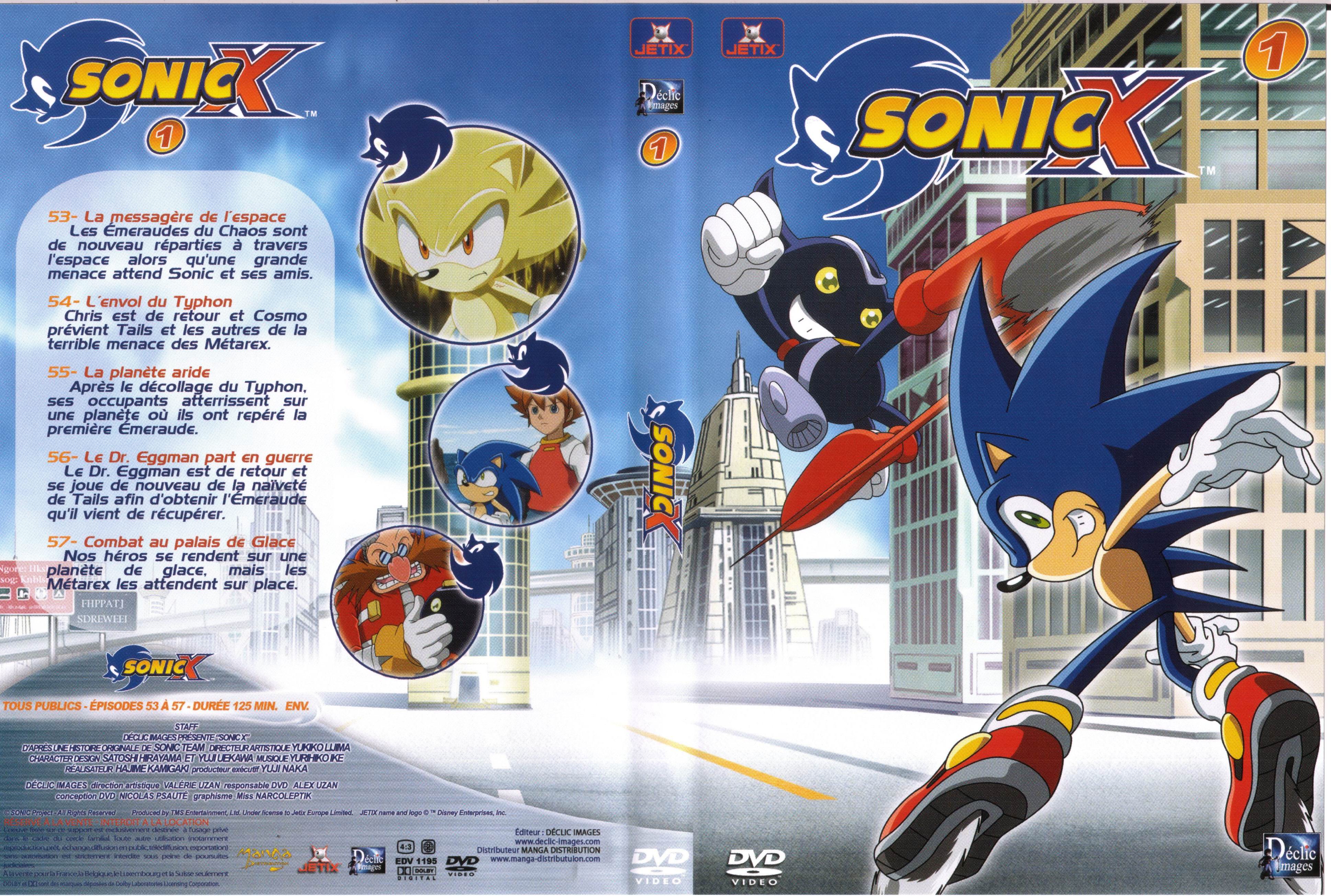 Jaquette DVD Sonic X vol 19