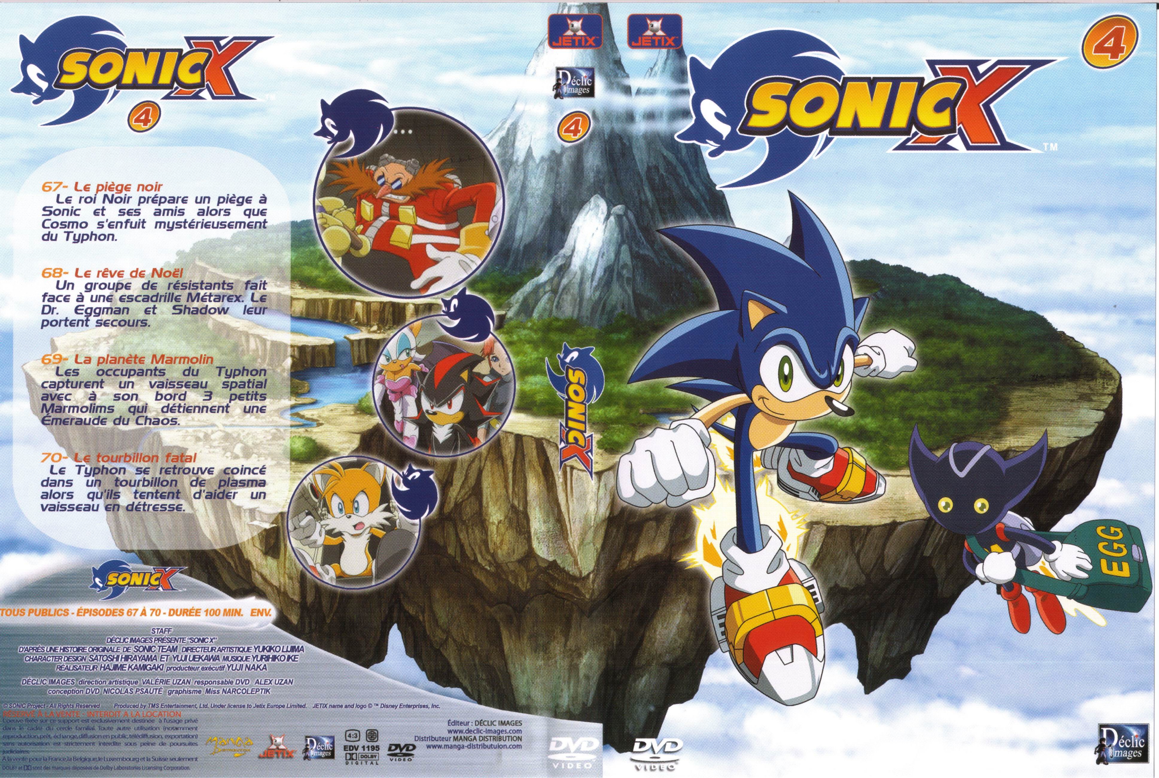 Jaquette DVD Sonic X vol 22