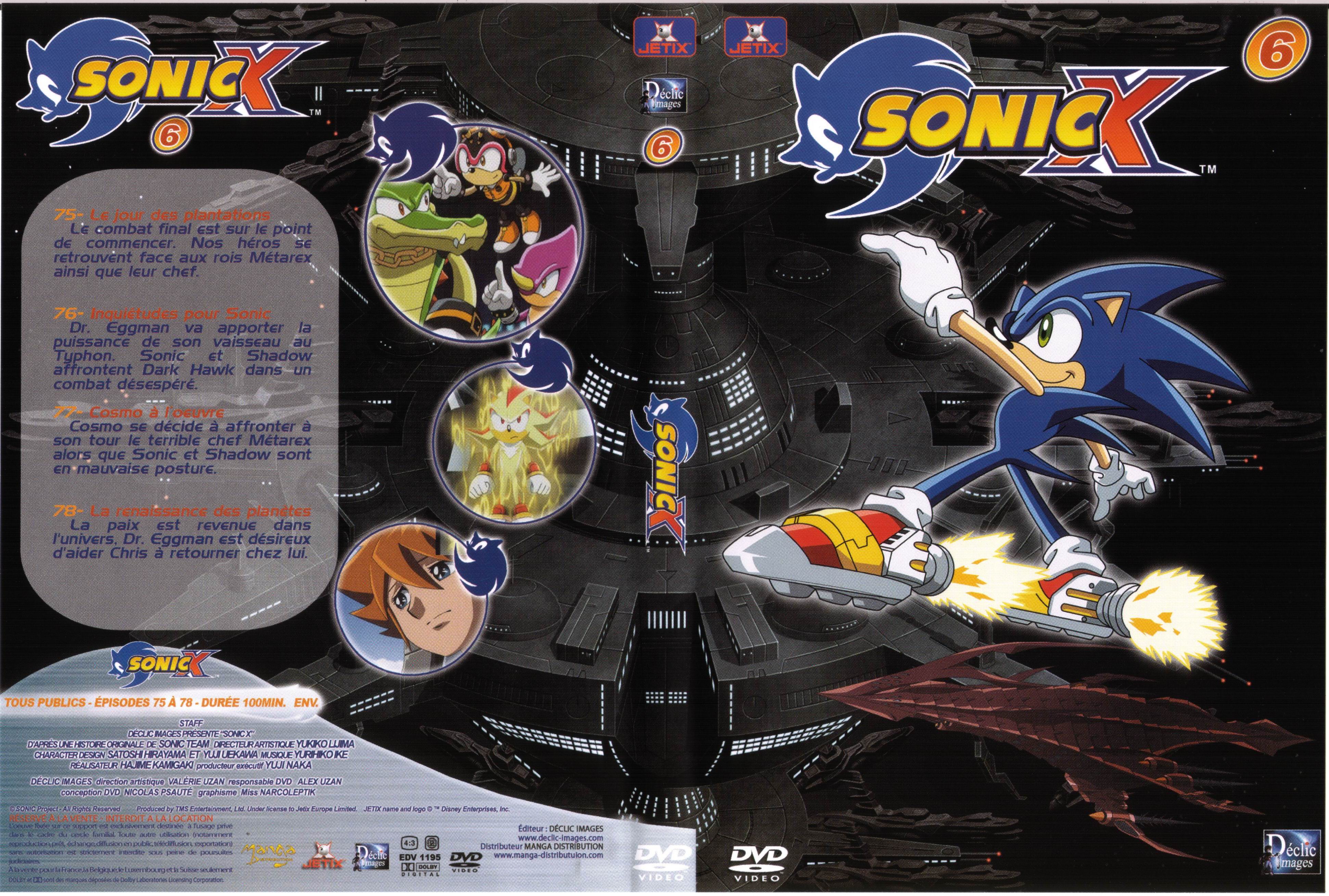 Jaquette DVD Sonic X vol 24