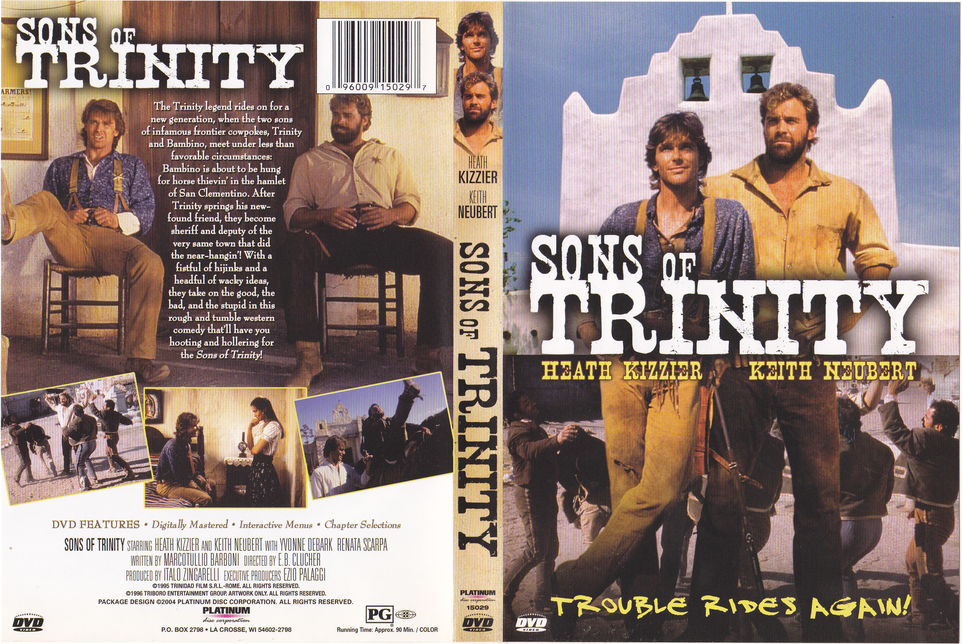 Jaquette DVD Sons of Trinity Zone 1