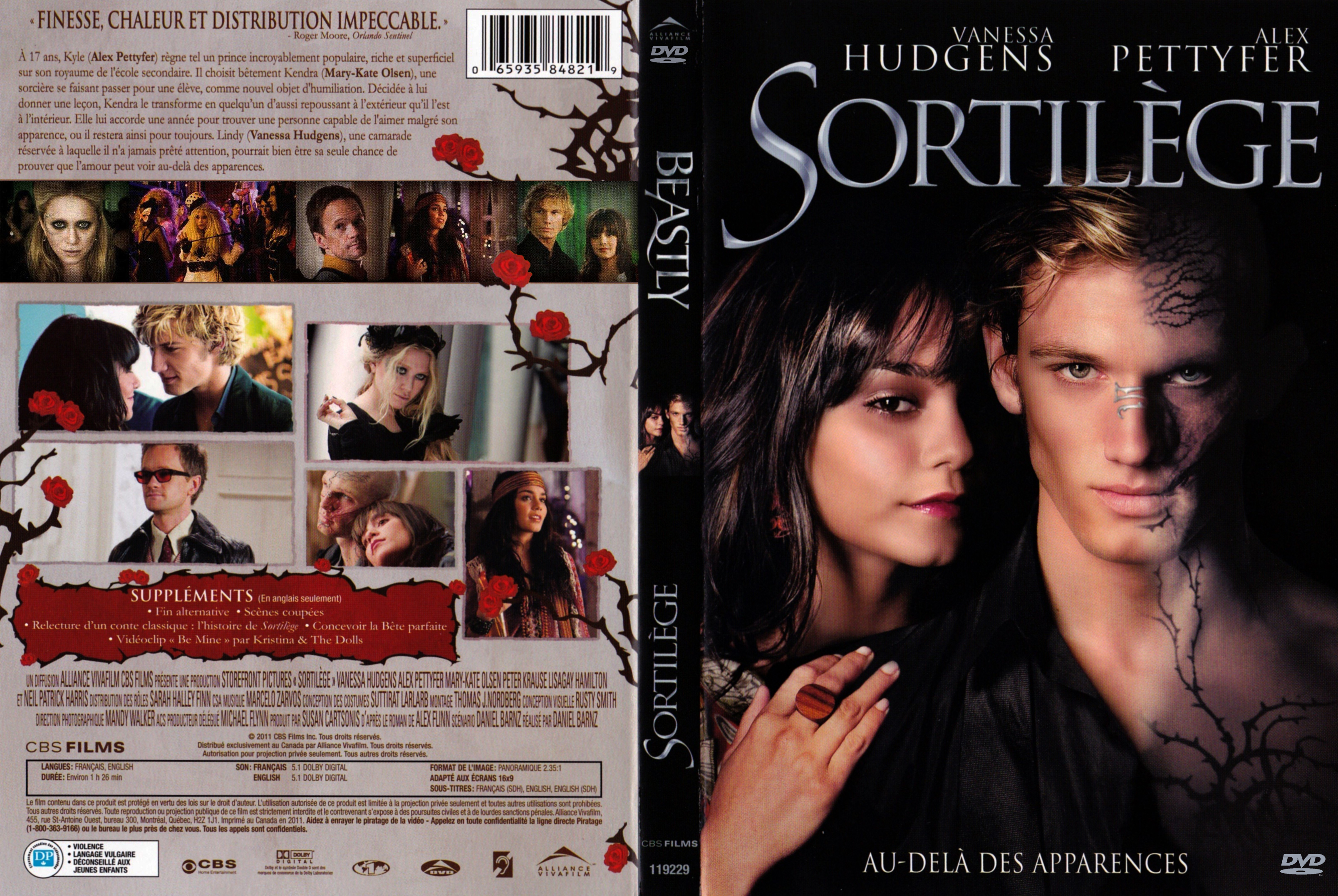 Jaquette DVD Sortilge custom