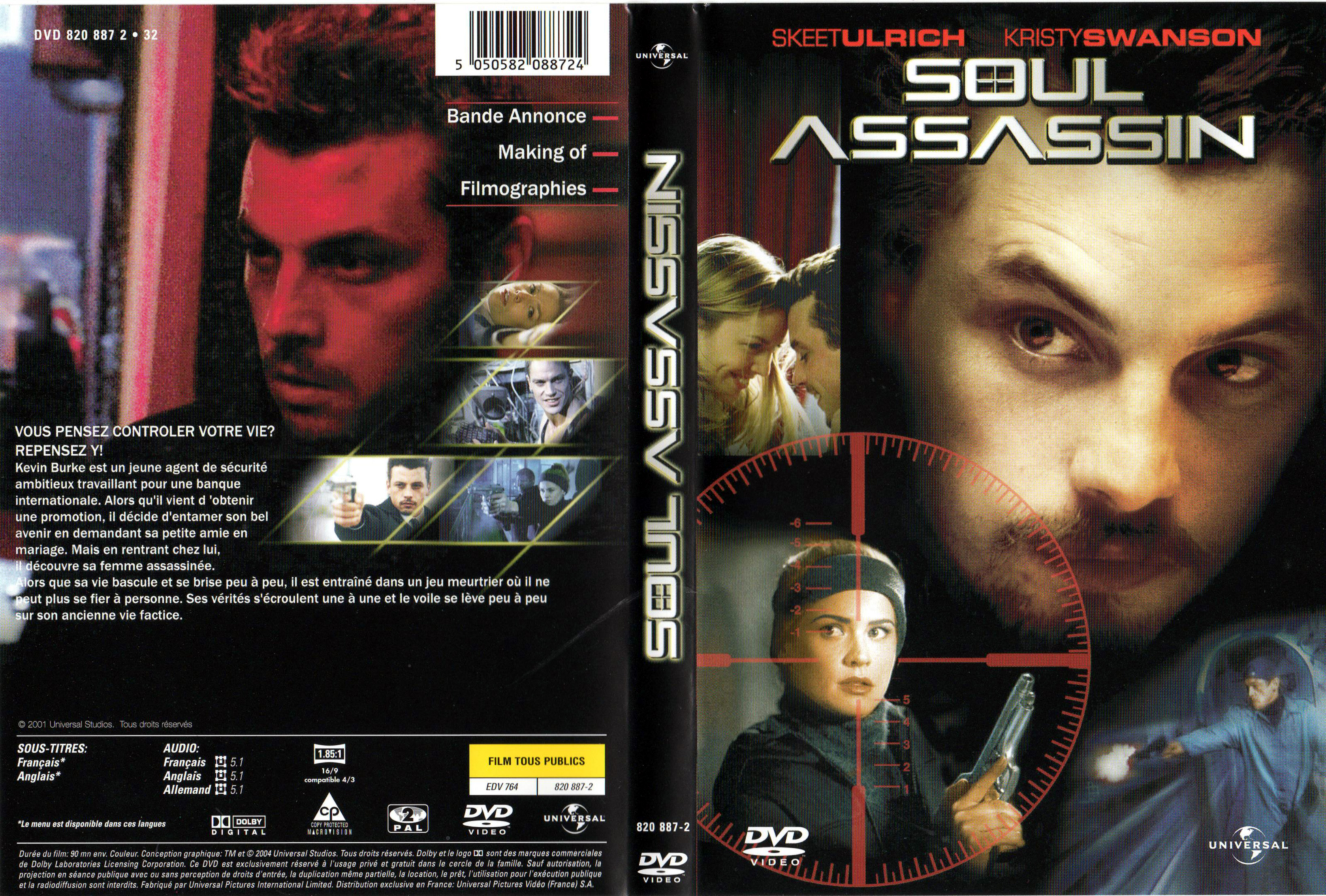 Jaquette DVD Soul assassin