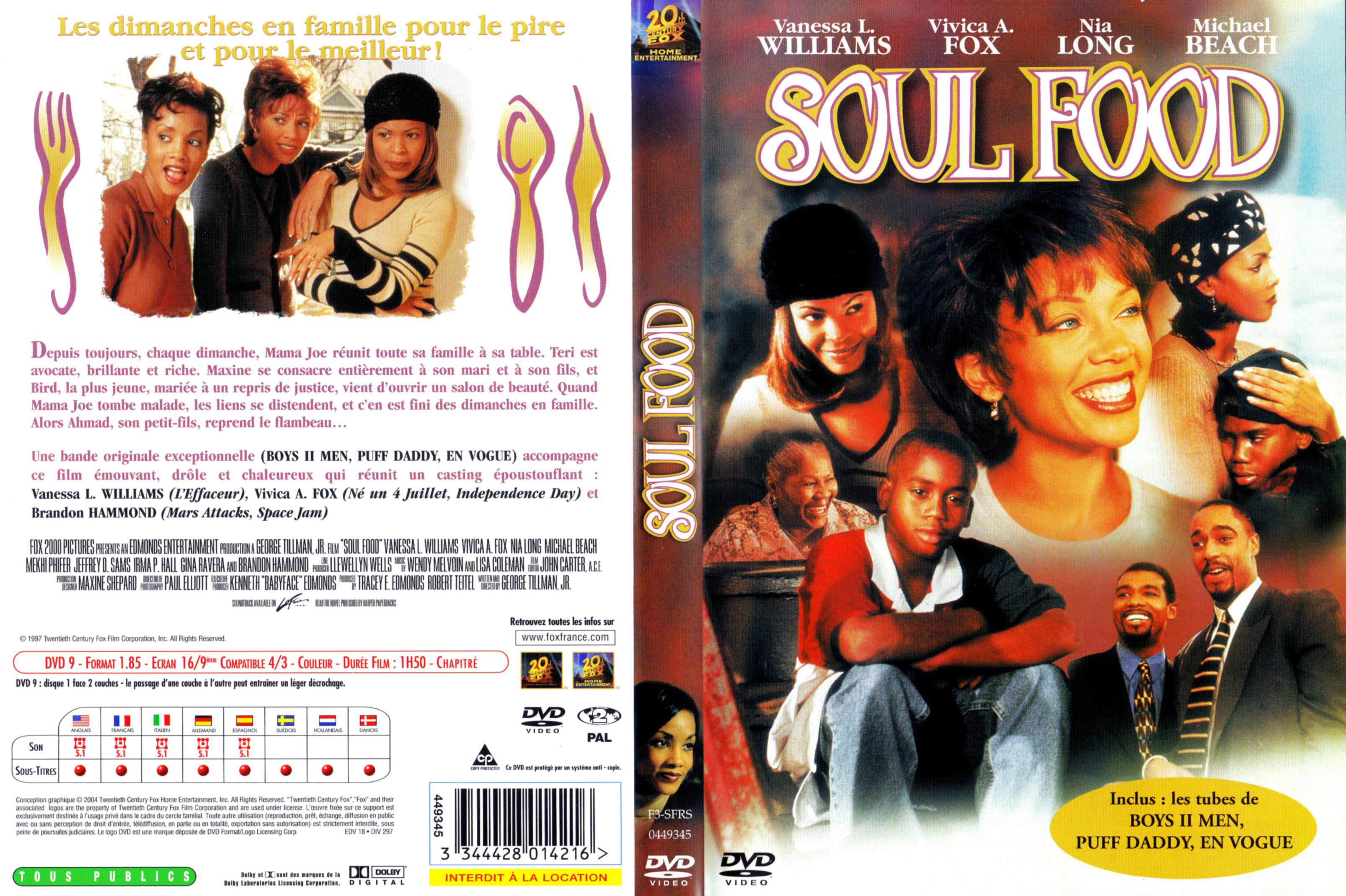 Jaquette DVD Soul food