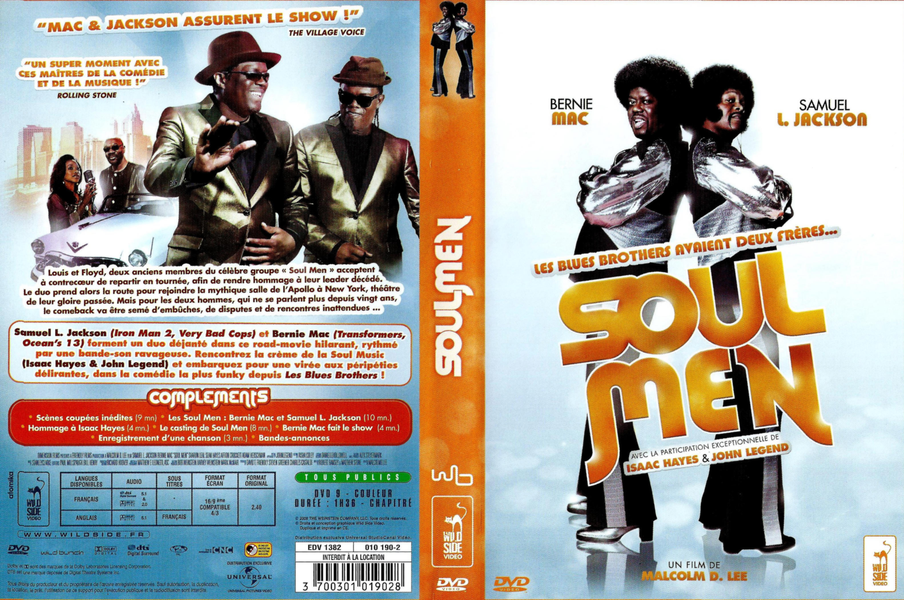 Jaquette DVD Soul men