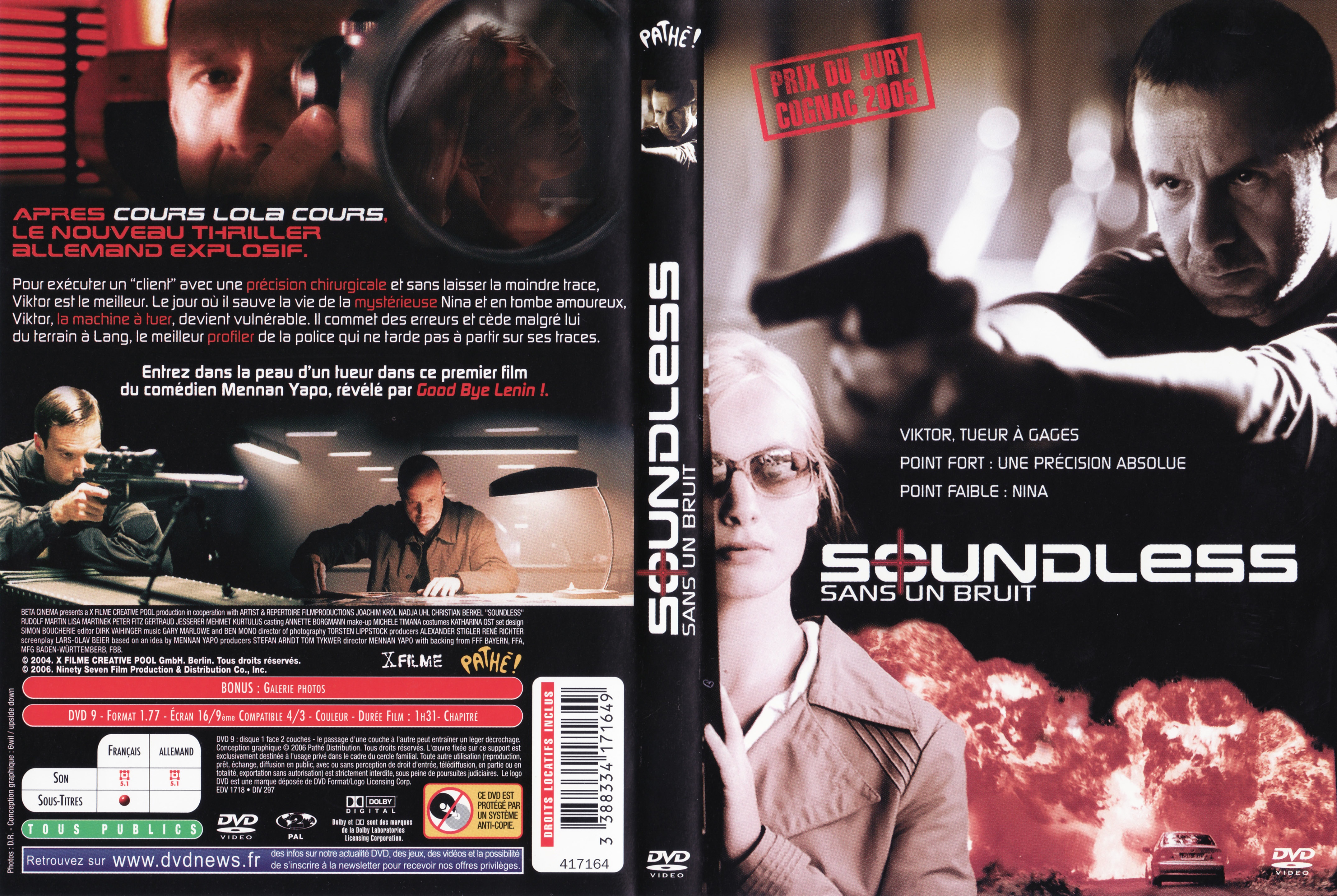 Jaquette DVD Soundless Sans bruit