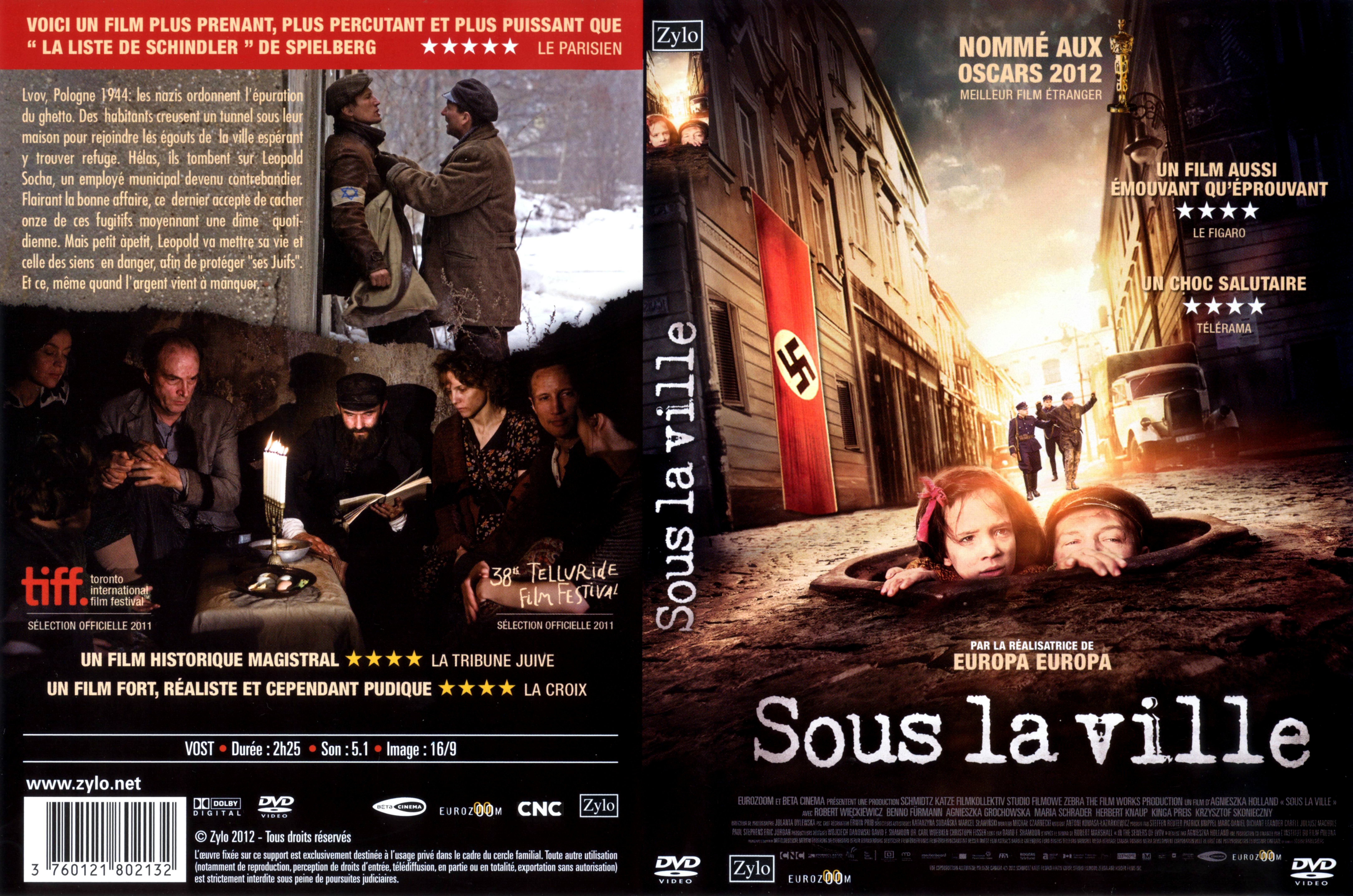 Jaquette DVD Sous la ville