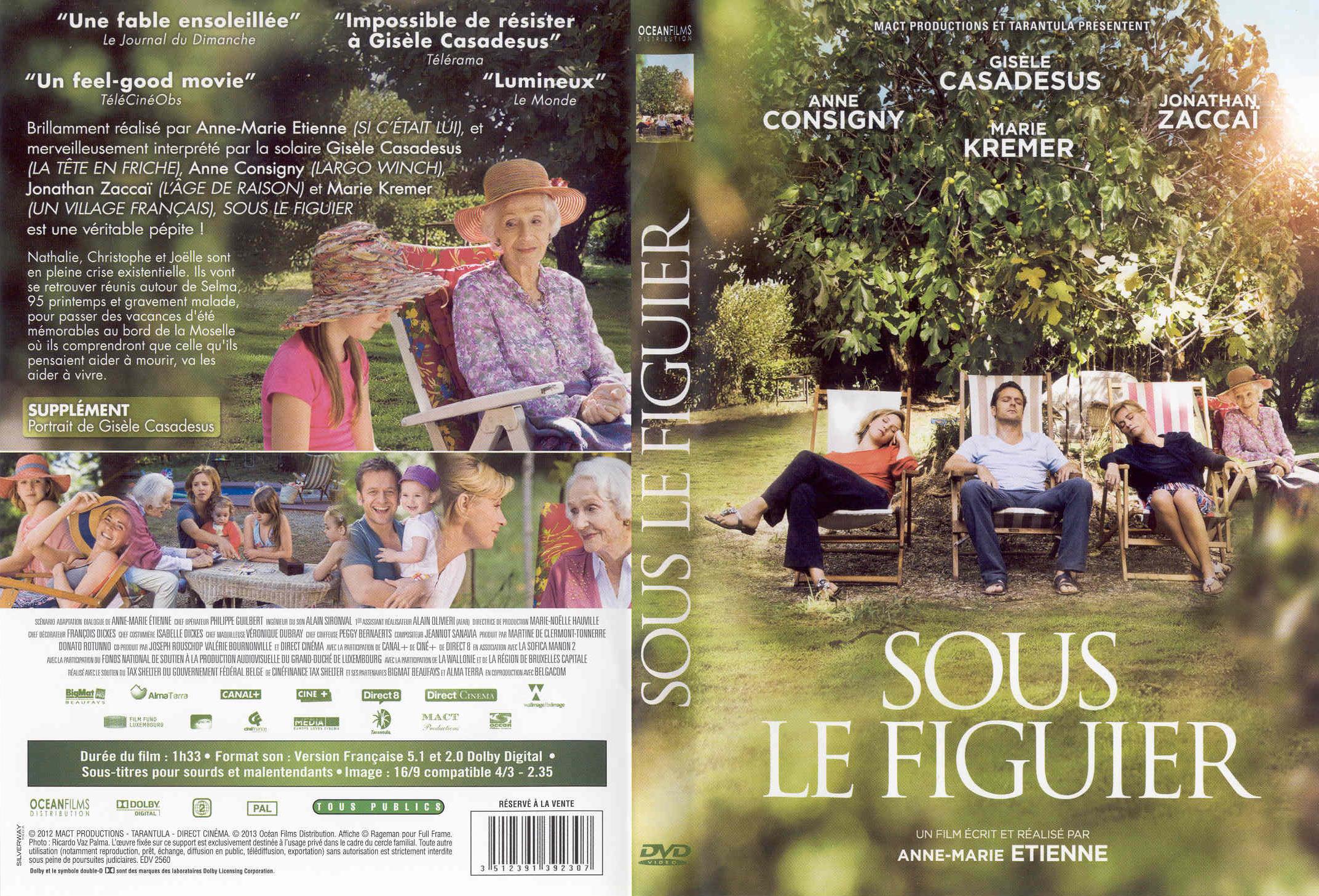 Jaquette DVD Sous le figuier