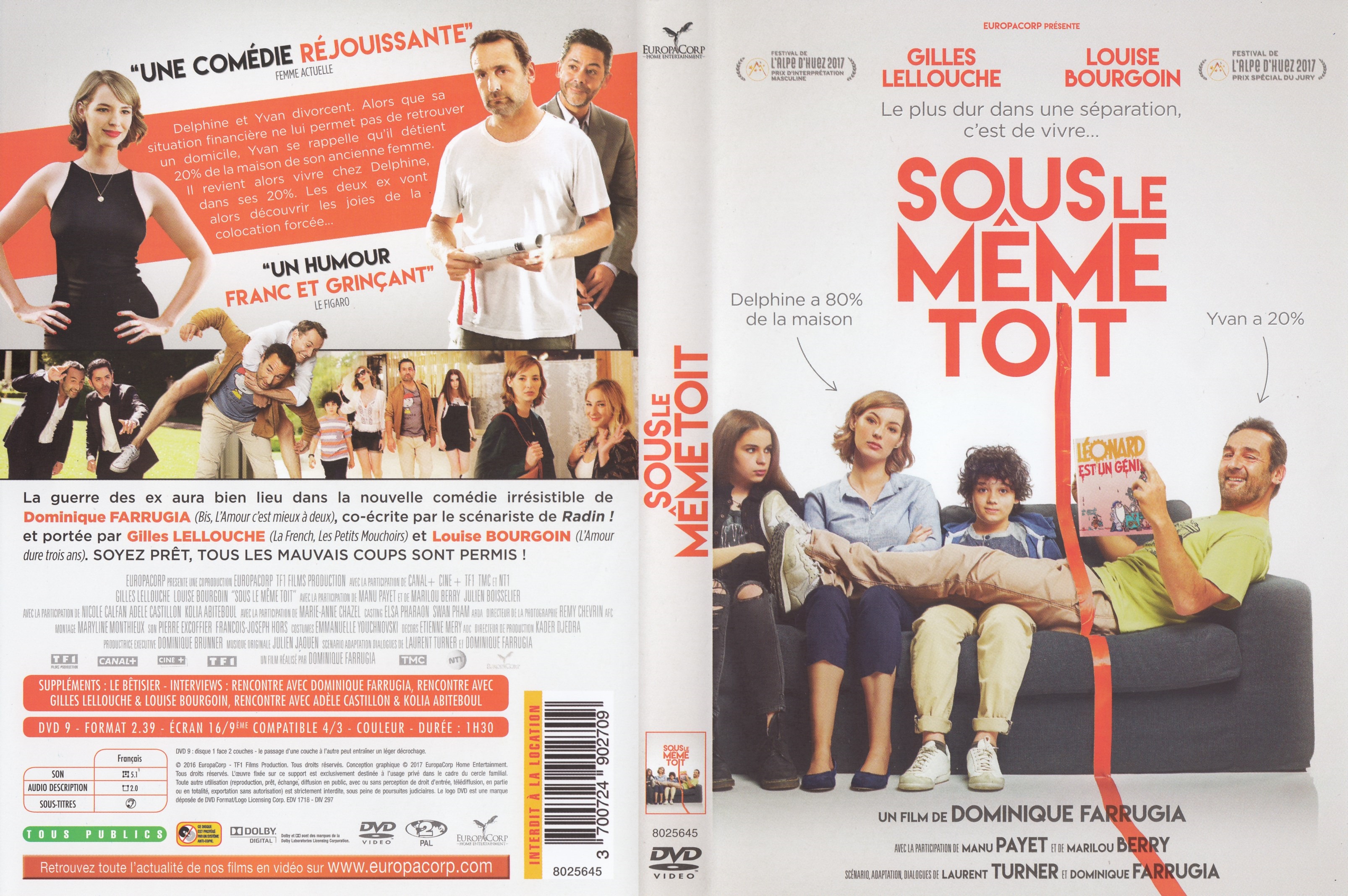 Jaquette DVD Sous le mme toit