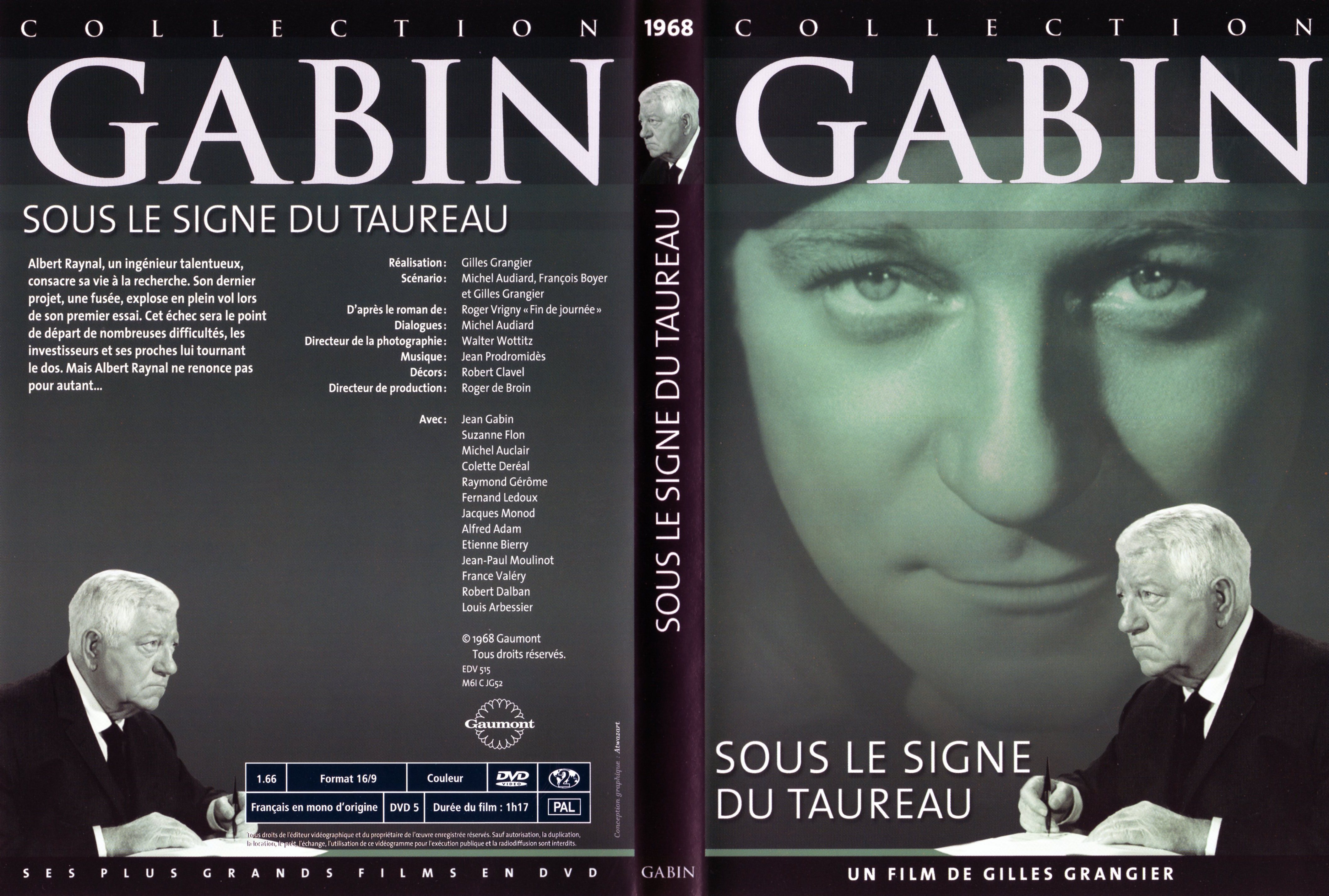 Jaquette DVD Sous le signe du taureau v2