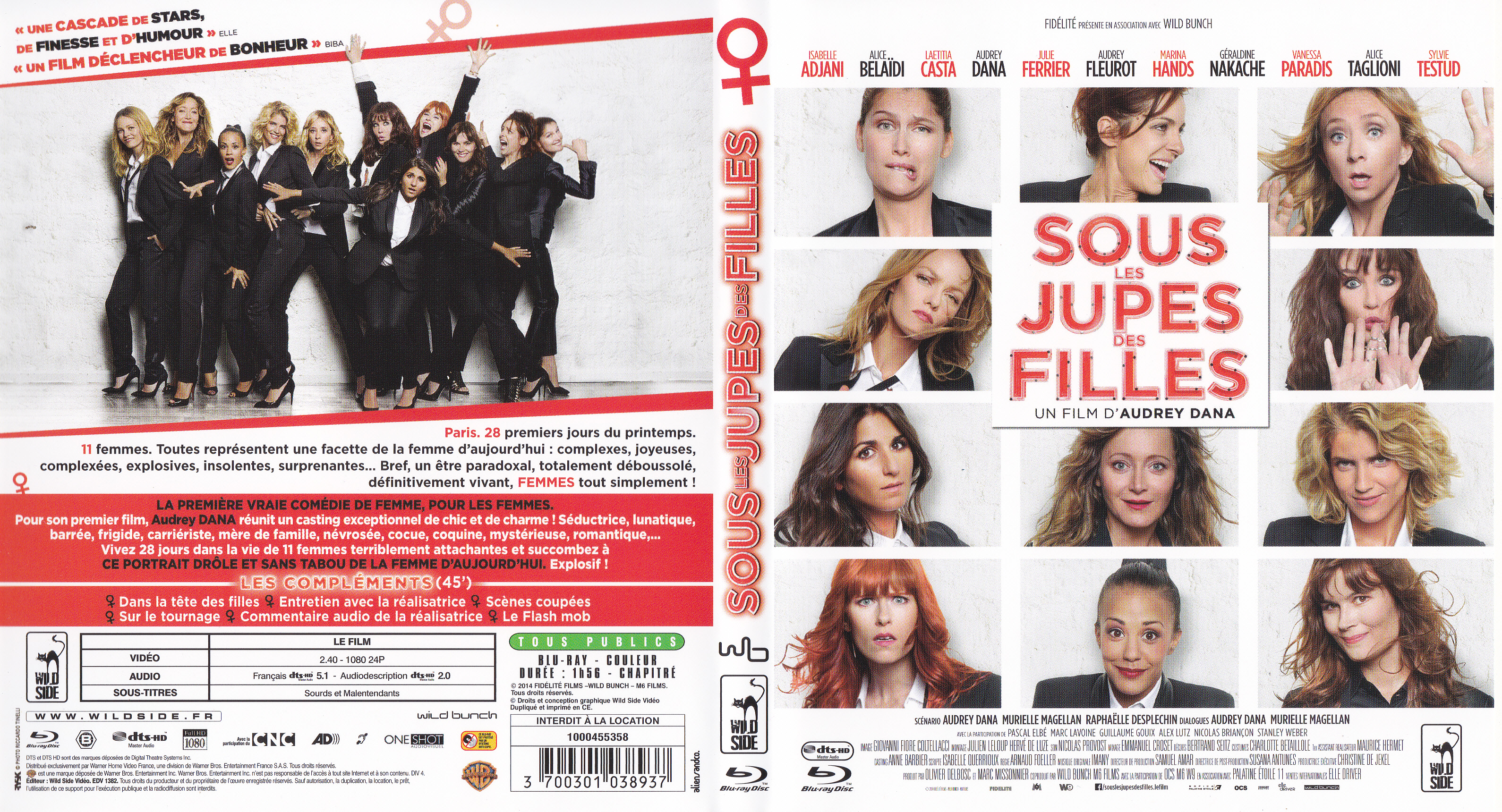 Jaquette DVD Sous les jupes des filles (BLU-RAY)