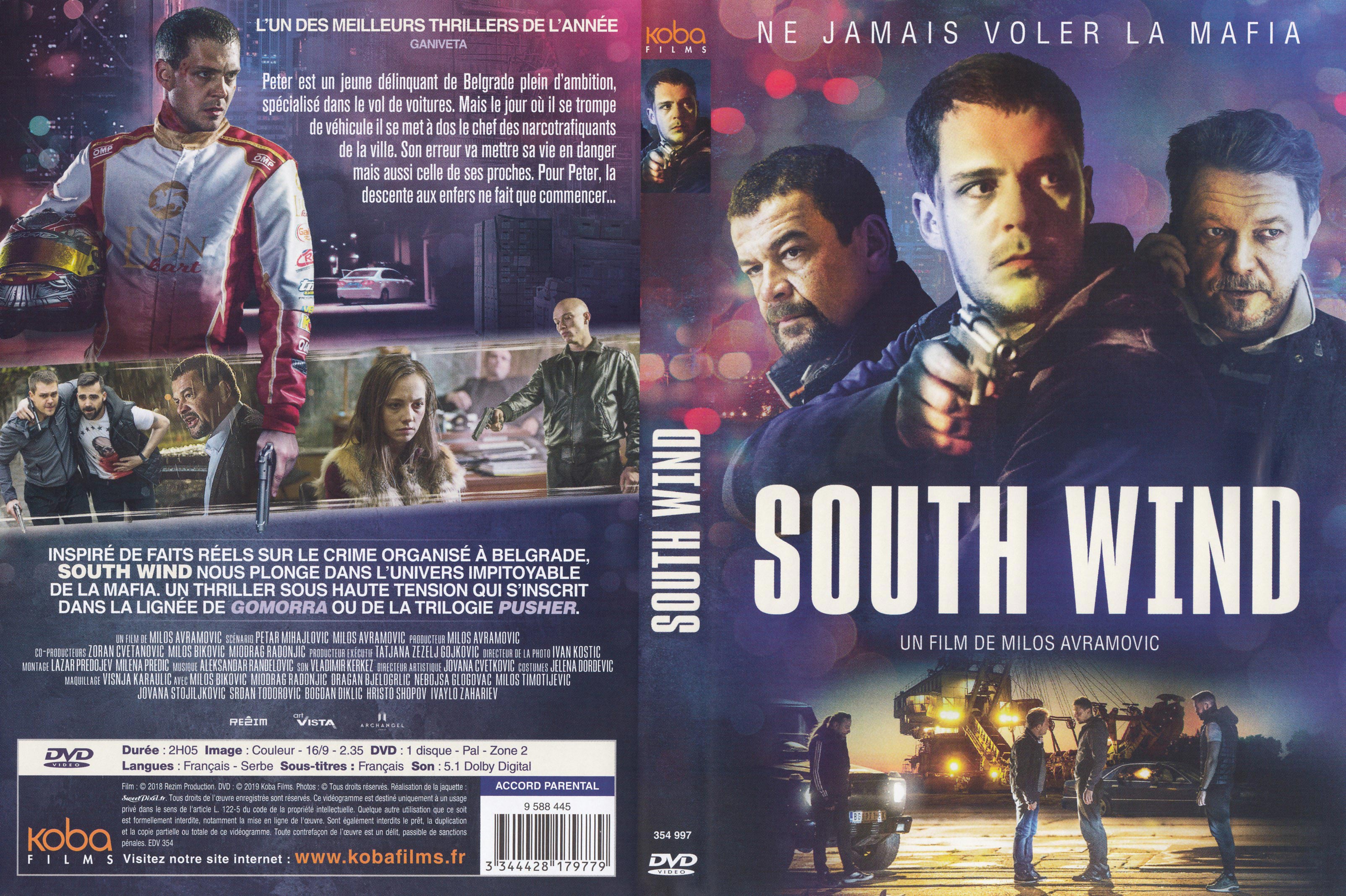 Jaquette DVD South wind