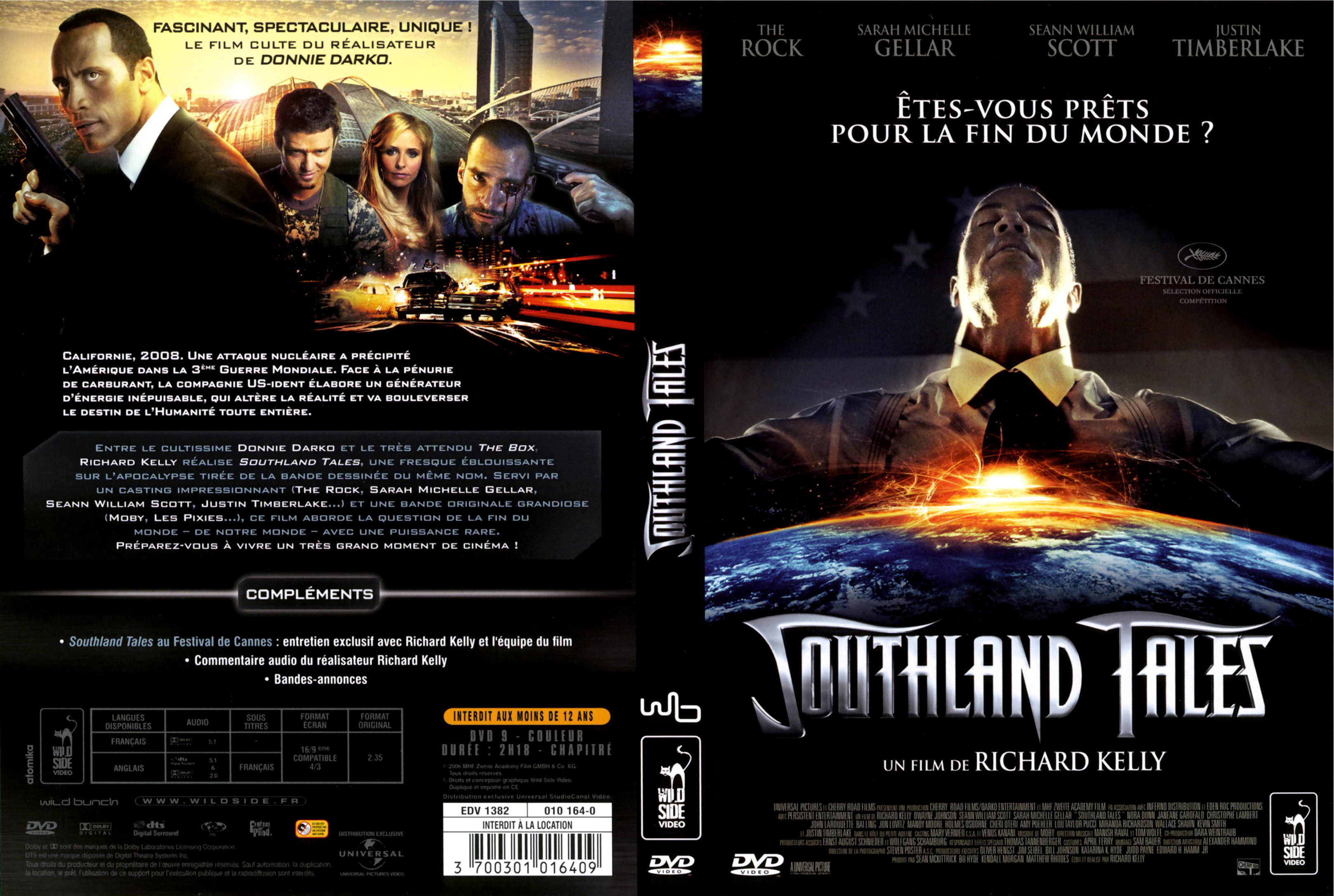 Jaquette DVD Southland tales