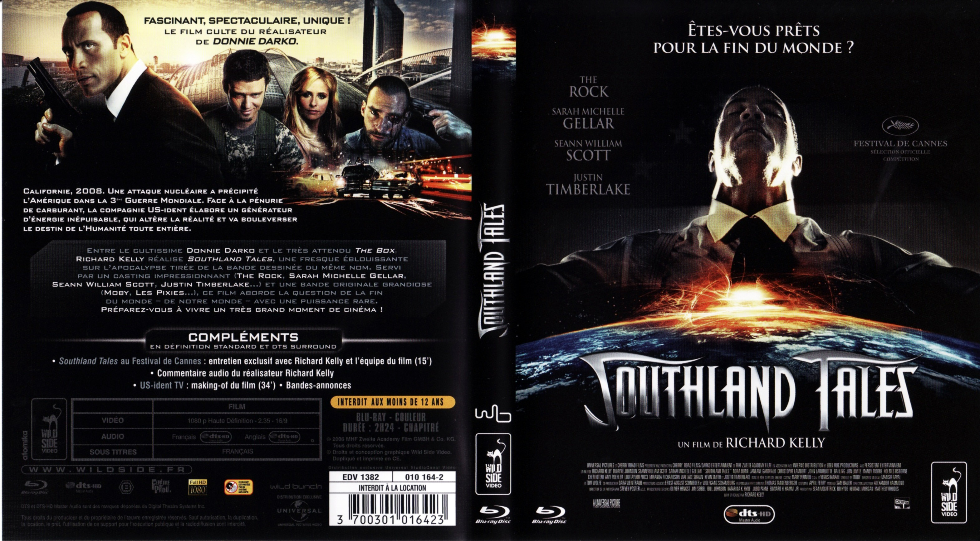 Jaquette DVD Southland tales (BLU-RAY)