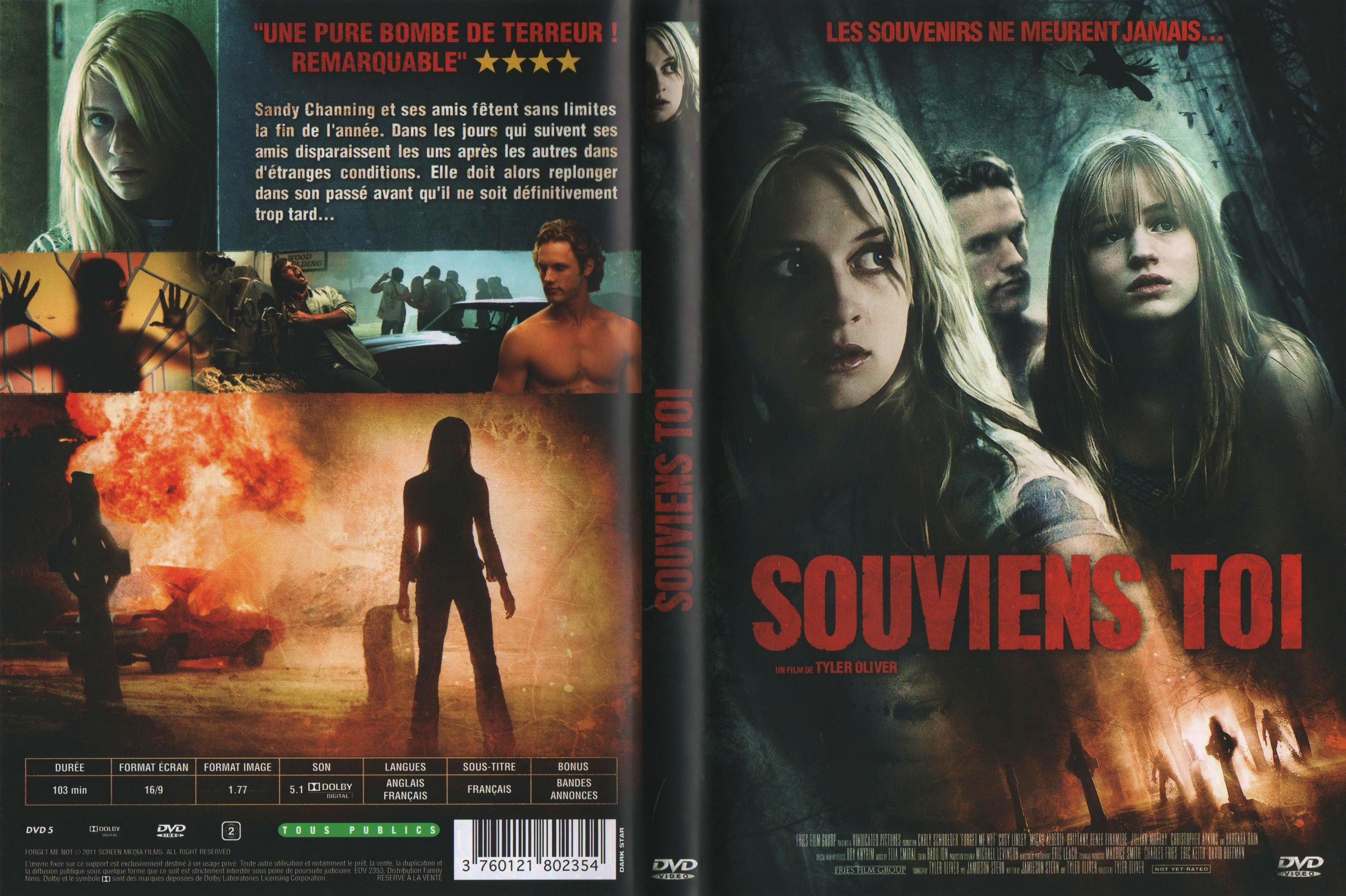 Jaquette DVD Souviens toi