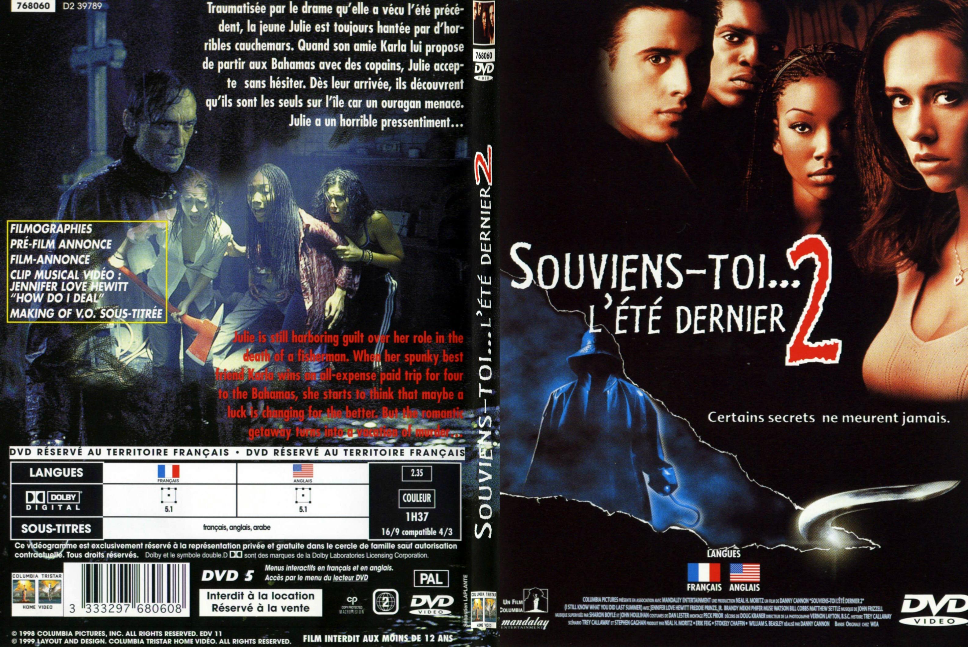 Jaquette DVD Souviens toi l