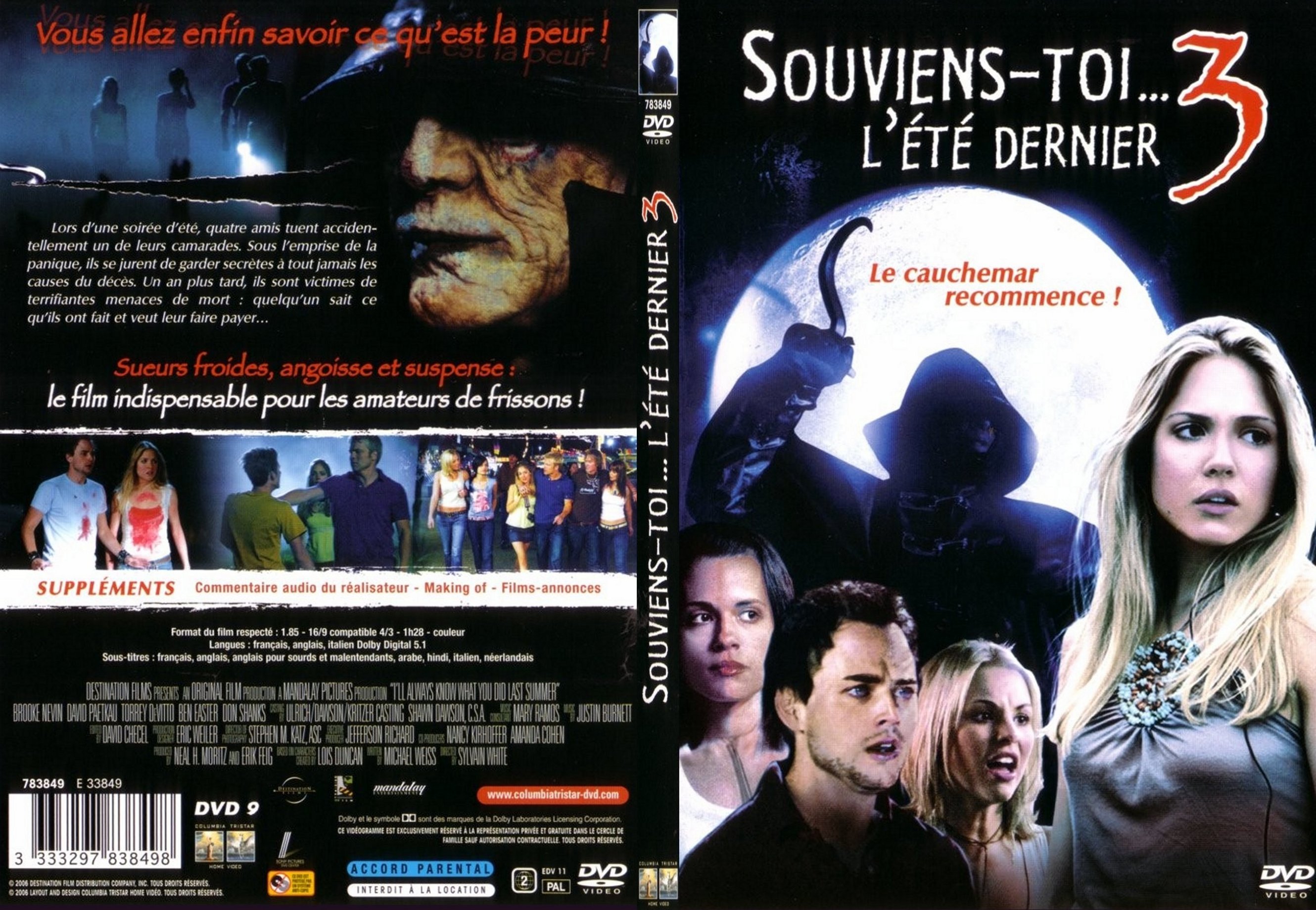 Jaquette DVD Souviens toi l