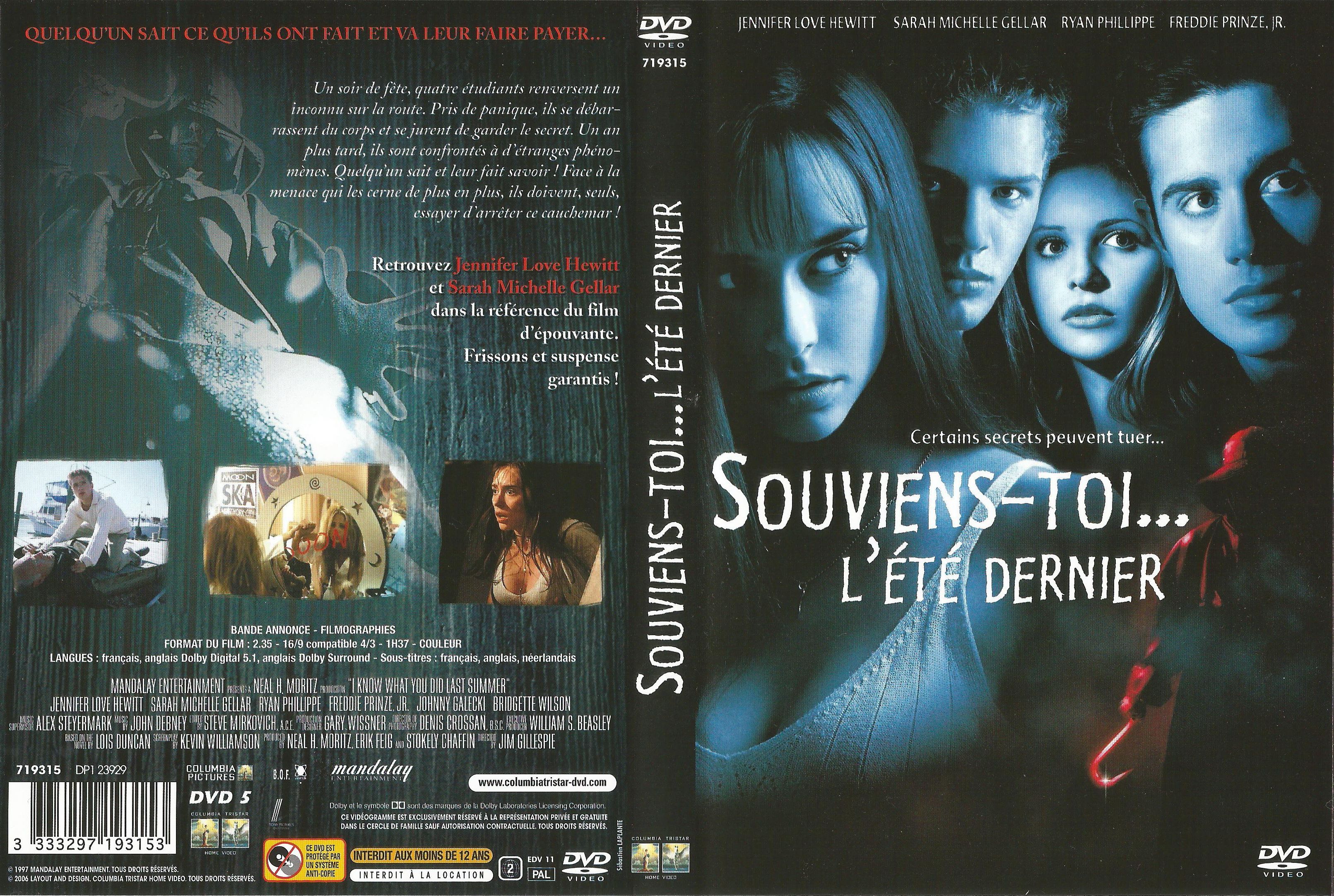 Jaquette DVD Souviens-toi l