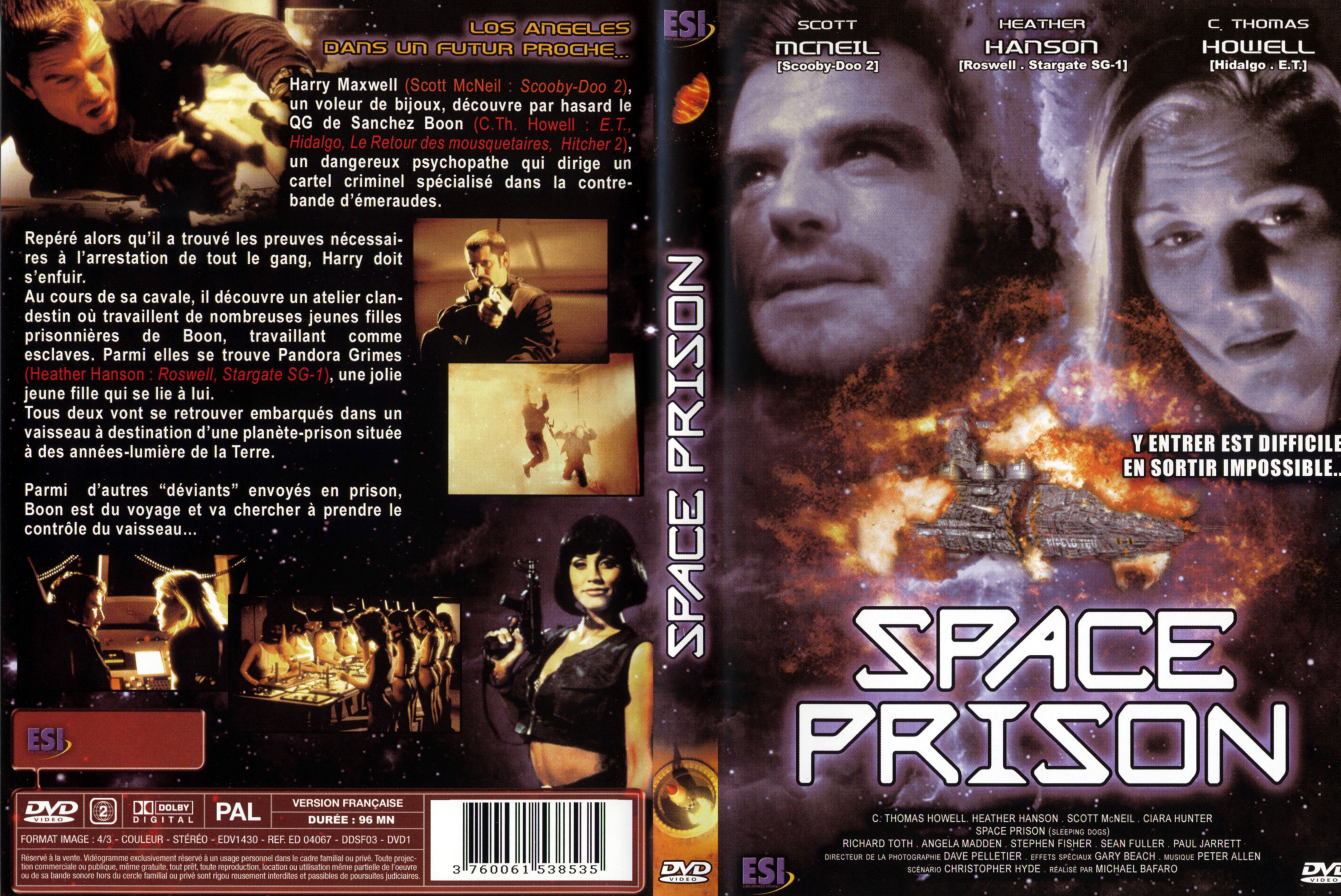 Jaquette DVD Space Prison