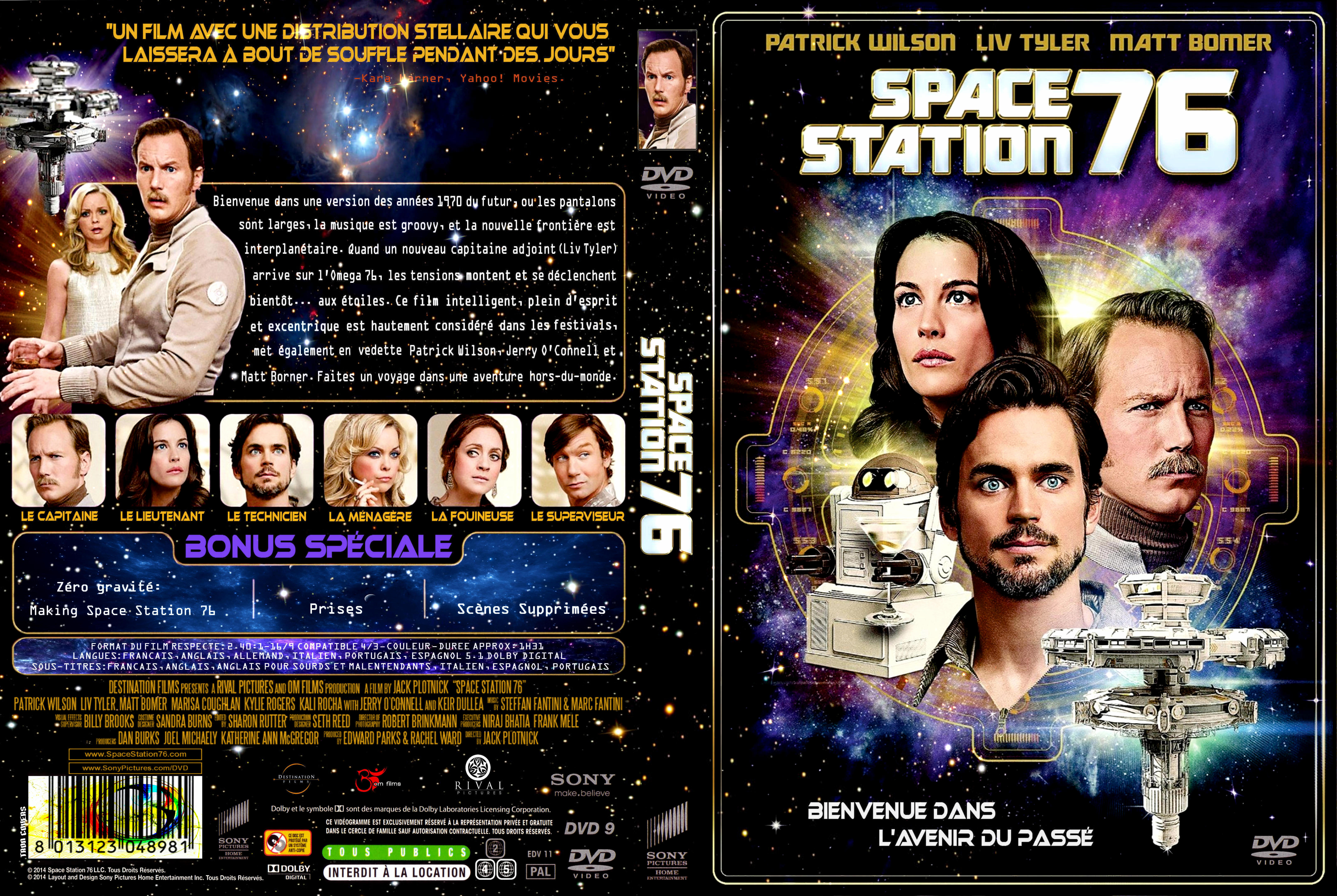 Jaquette DVD Space Station 76 custom v2