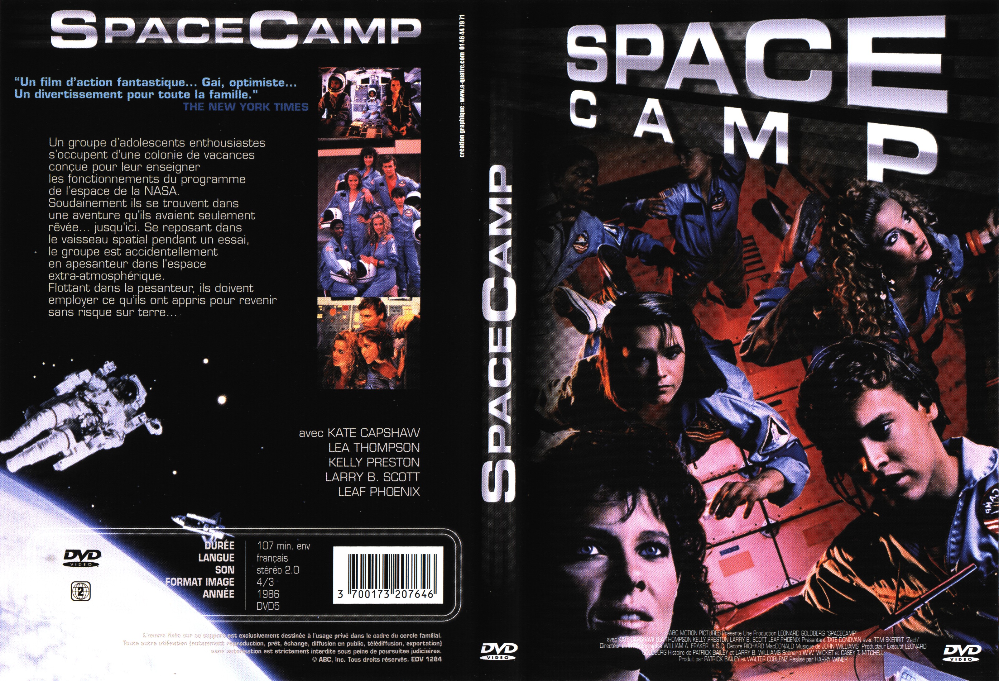 Jaquette DVD Space camp