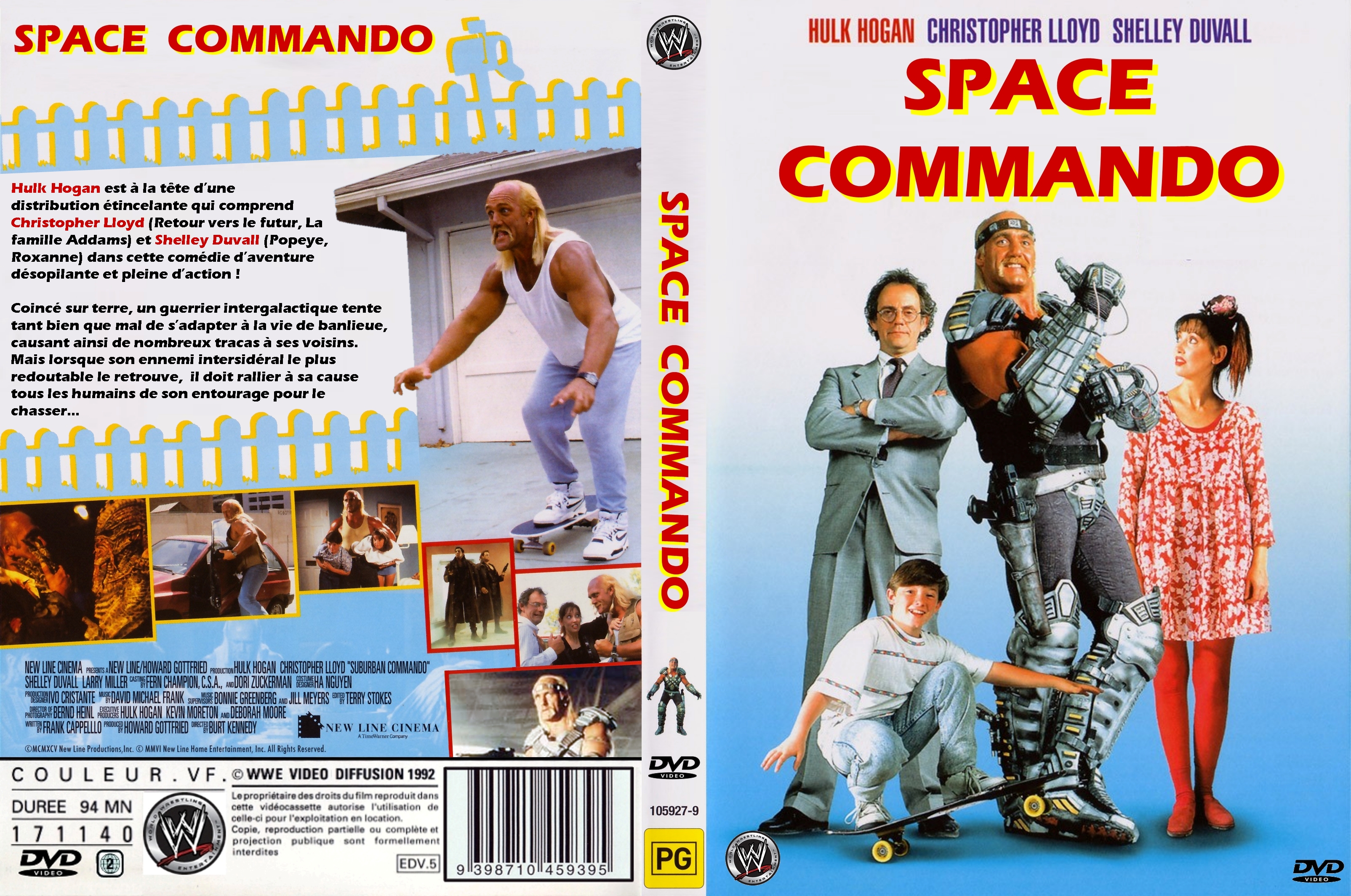 Jaquette DVD Space commando custom